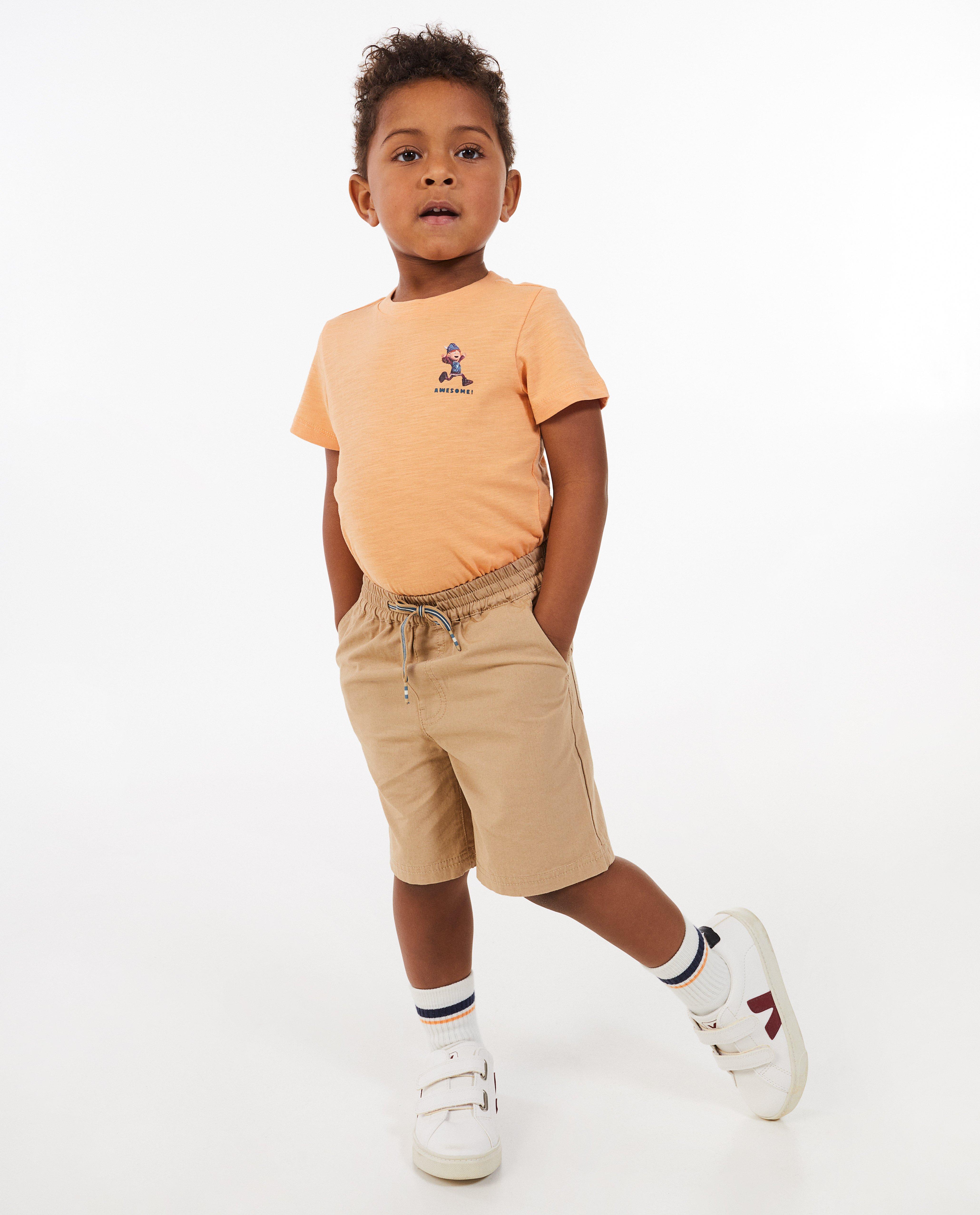 Shorts - Short avec cordon de serrage sous tunnel