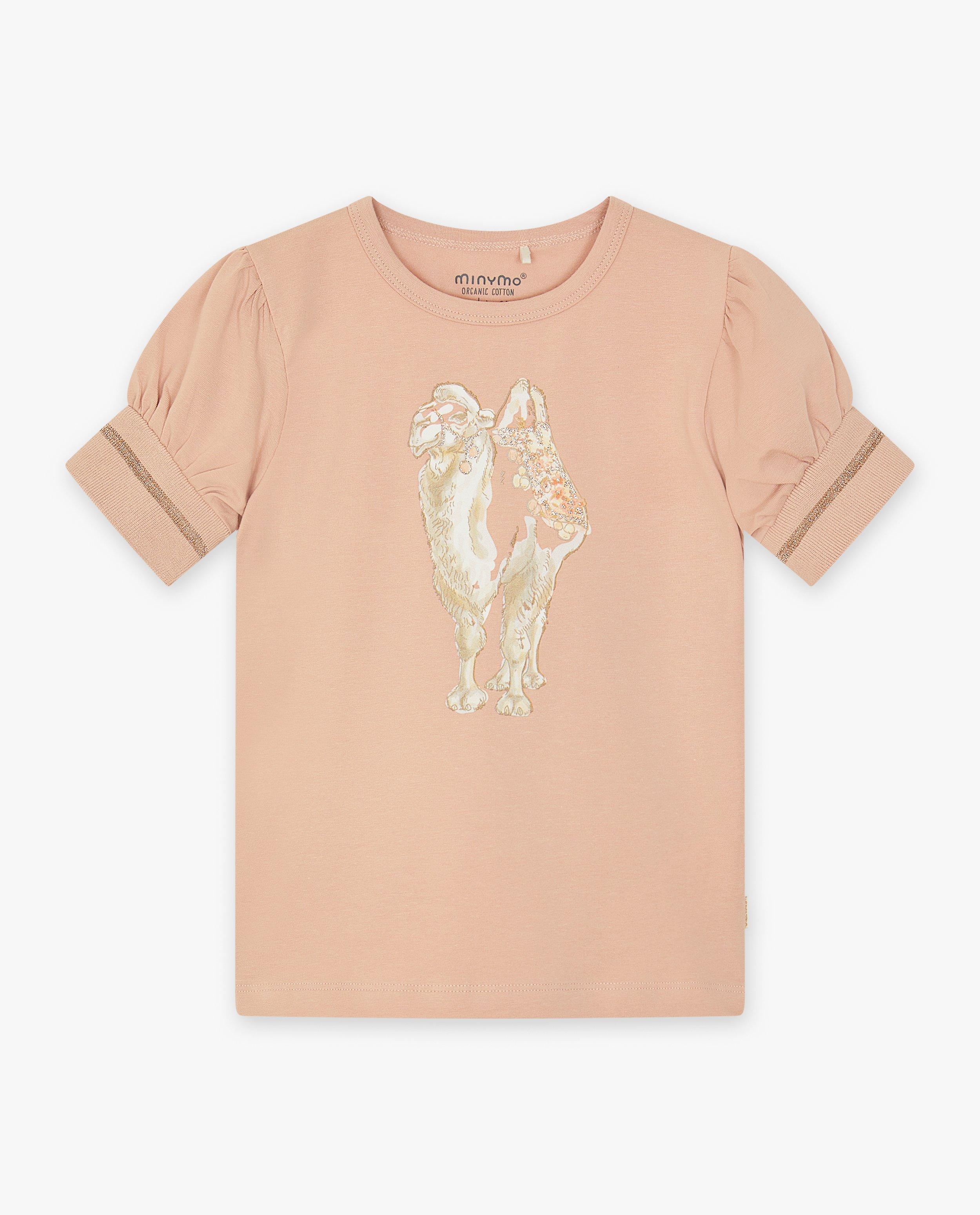 T-shirt à imprimé animal - Détails du produit - rose clair - image numéro 1