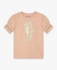 T-shirt met dierenprint - null - Minymo
