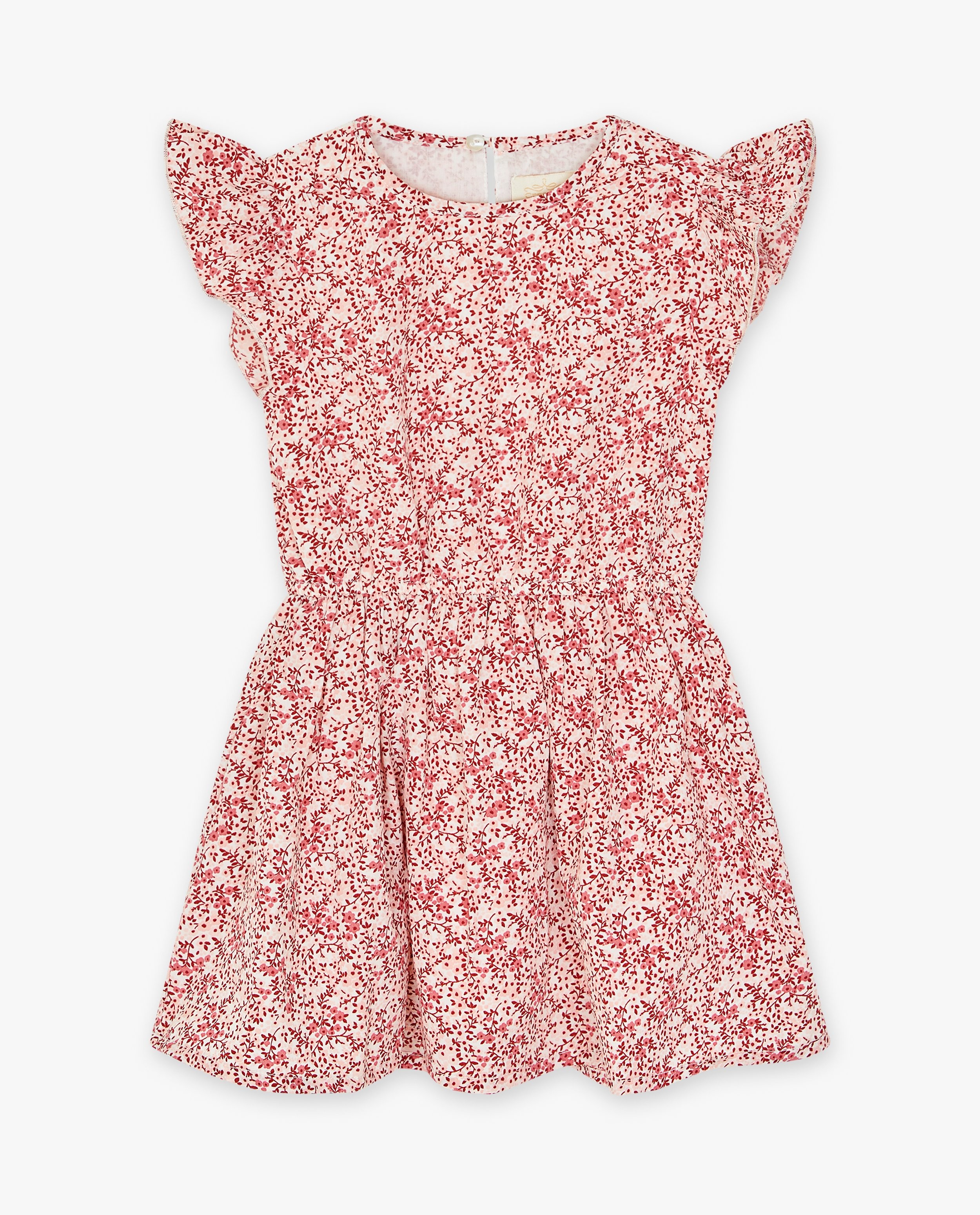 Robe rose à imprimé - null - Creamie