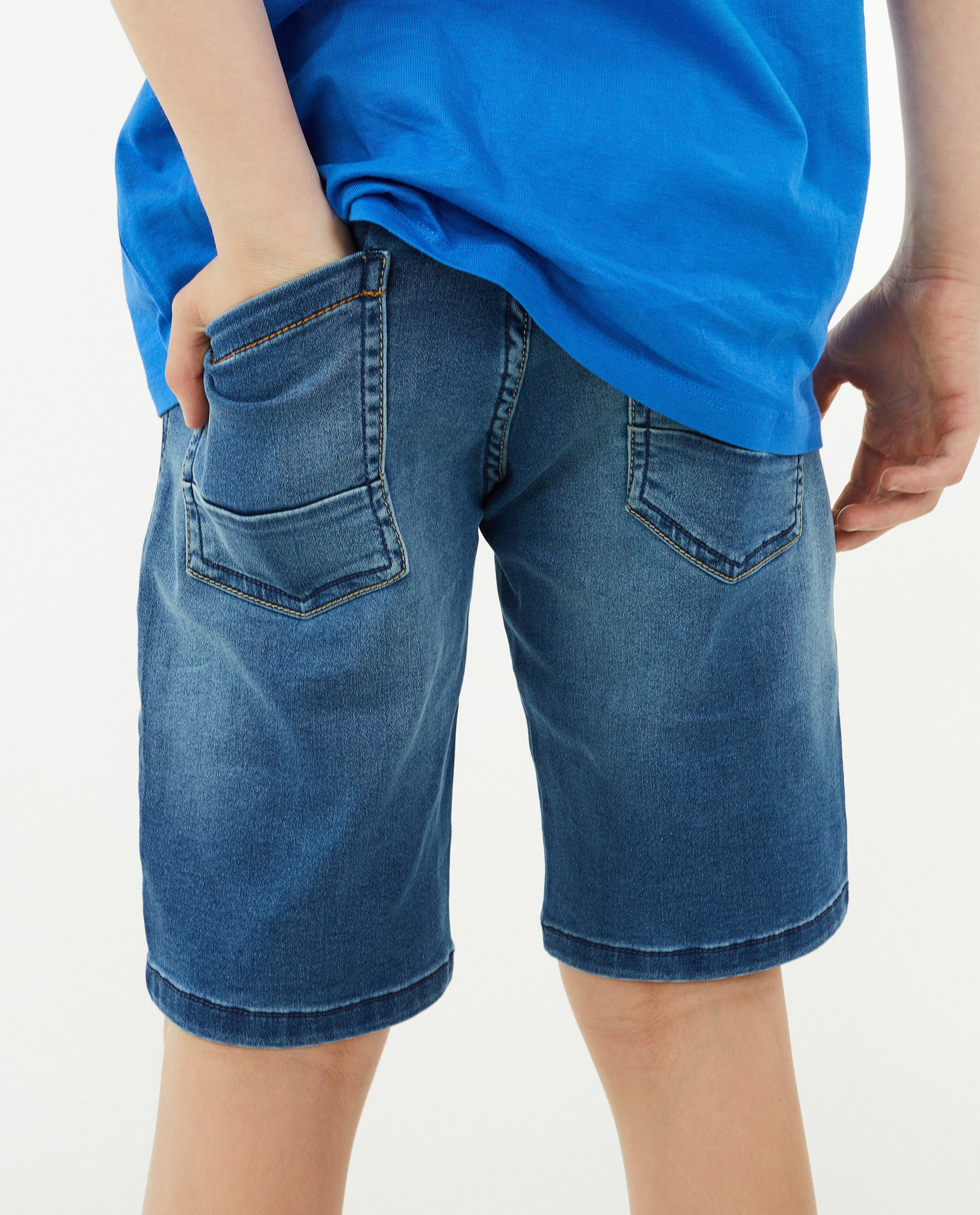 Shorts - Short en jeans bleu, 7-14 ans