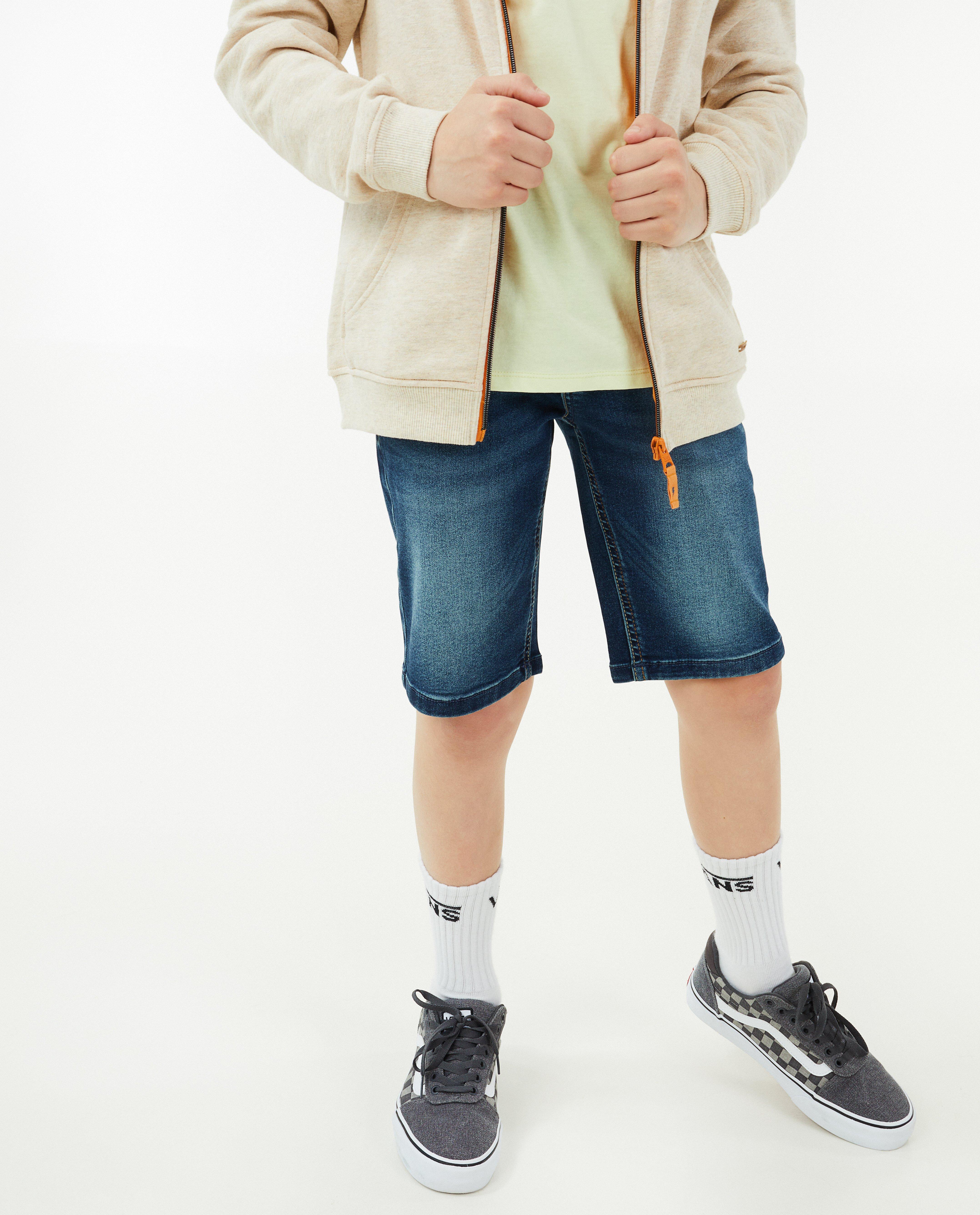 Shorts - Short en jeans bleu, 7-14 ans