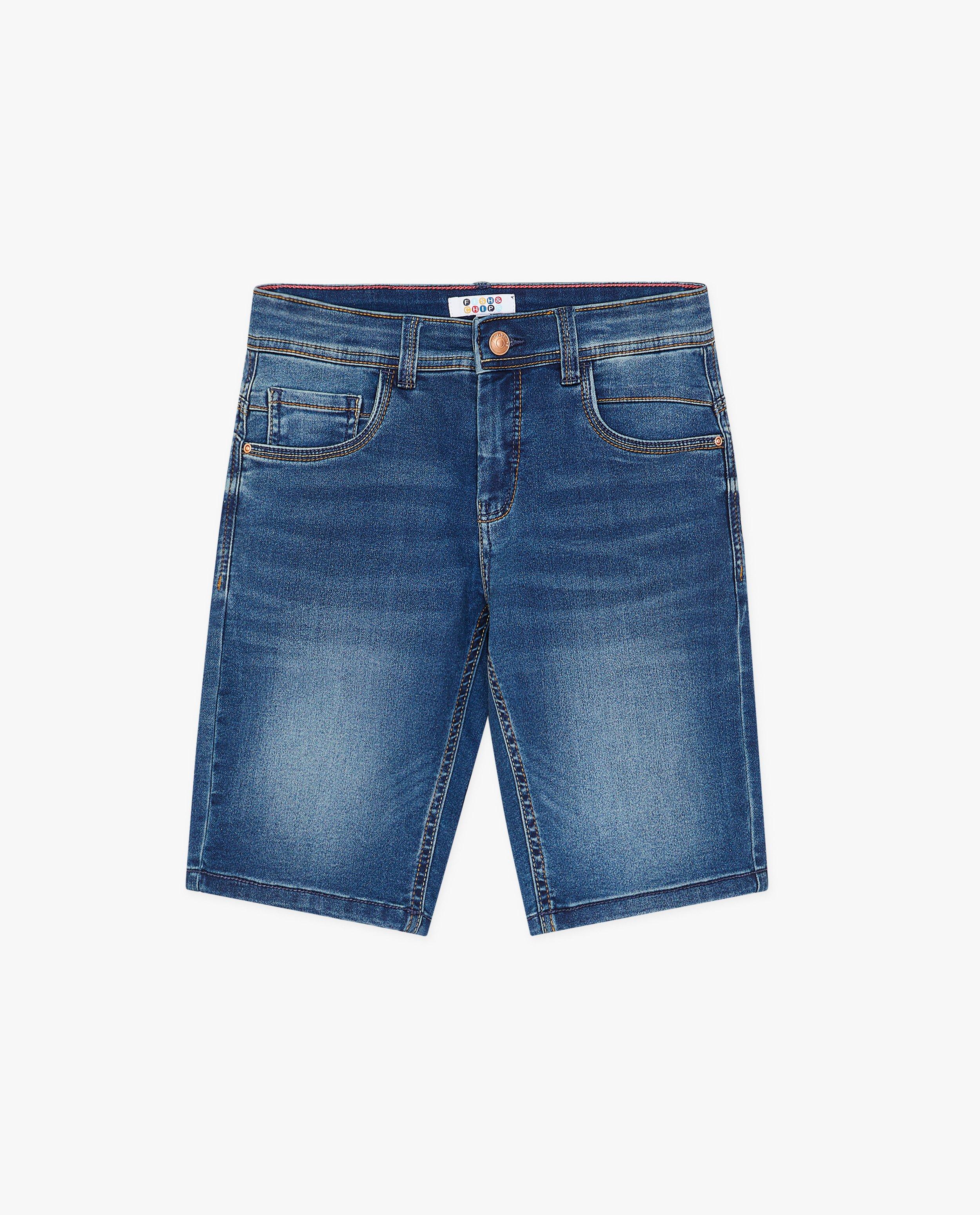 Shorts - Short en jeans bleu, 7-14 ans