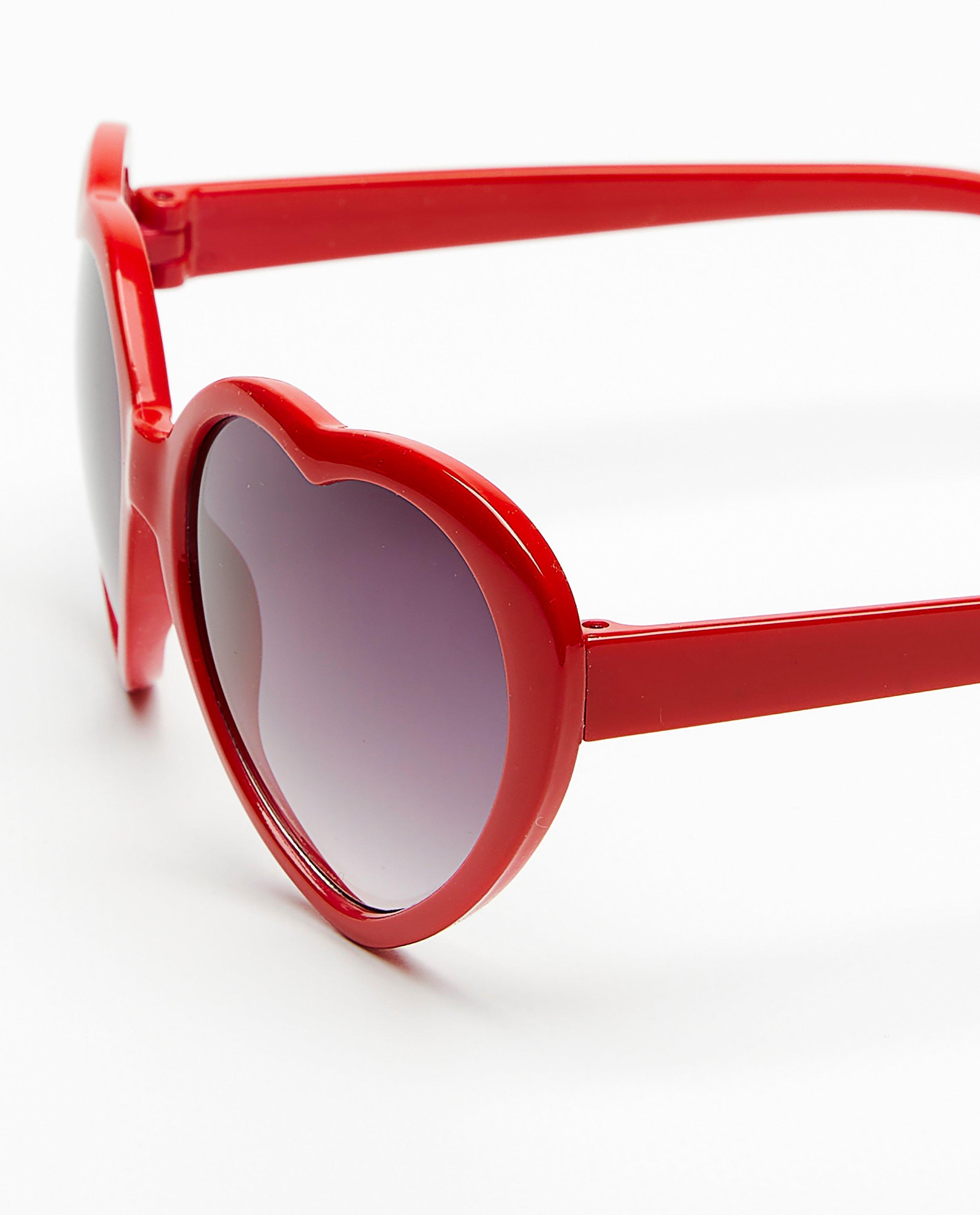 Lunettes de soleil - Lunettes de soleil en forme de cœur