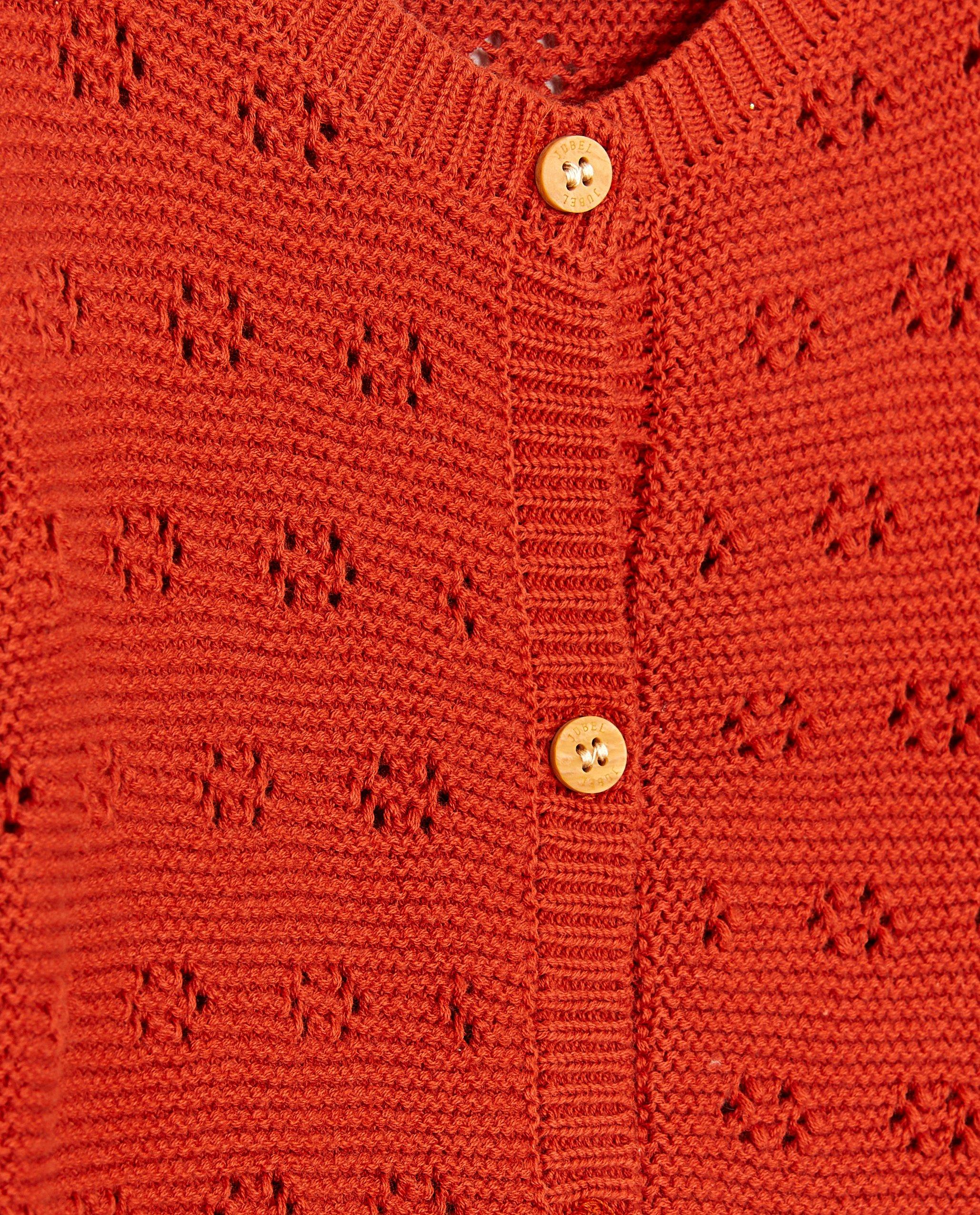 Cardigans - Cardigan tricoté à partie ajourée