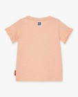 T-shirts - T-shirt rose à inscription