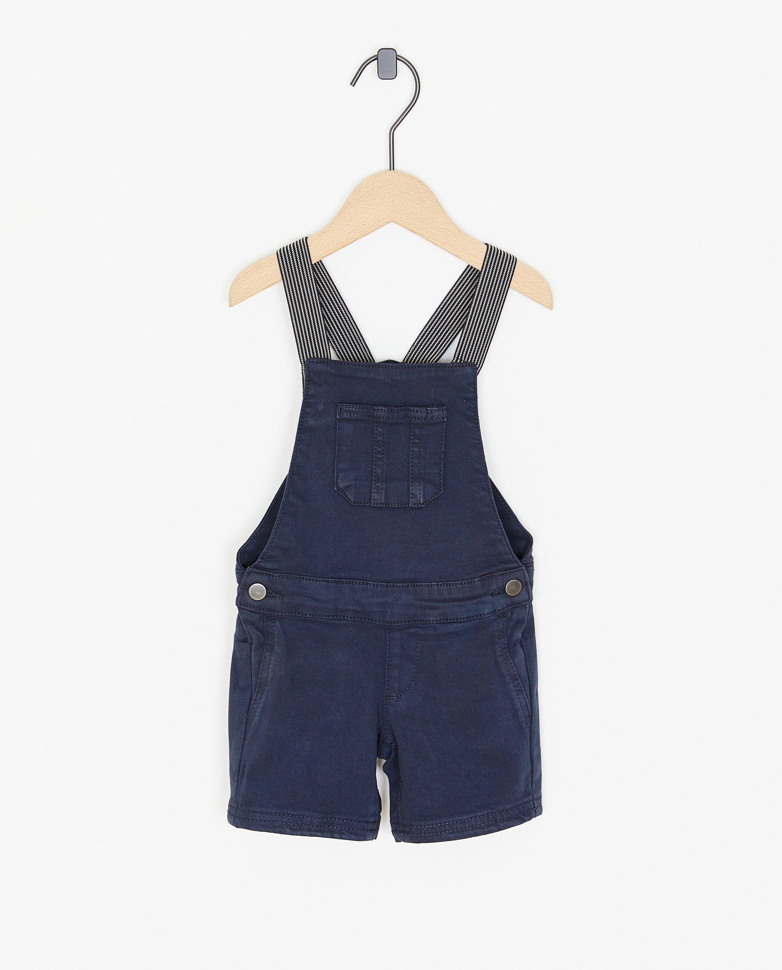 Shorts - Salopette bleu foncé