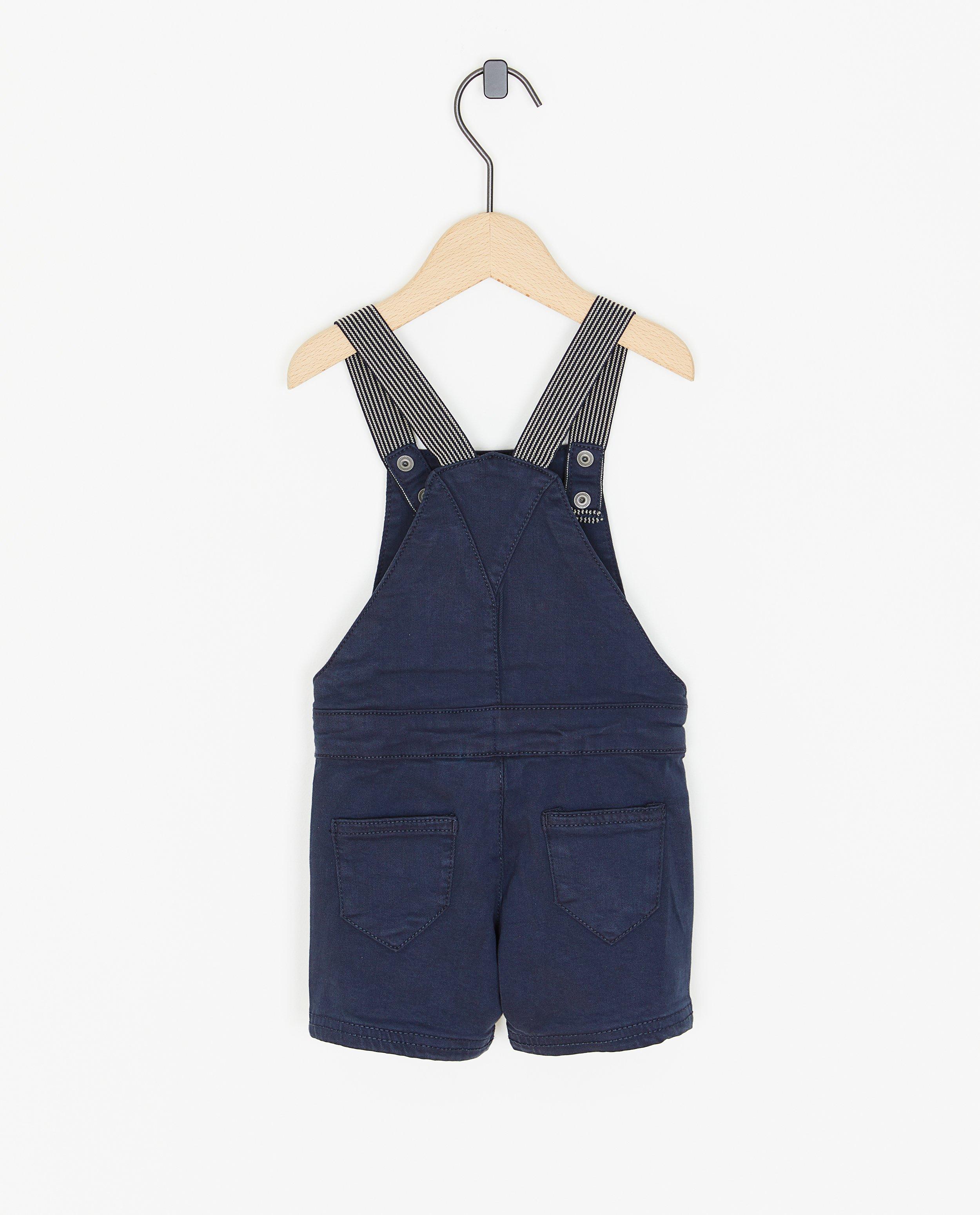 Shorts - Salopette bleu foncé