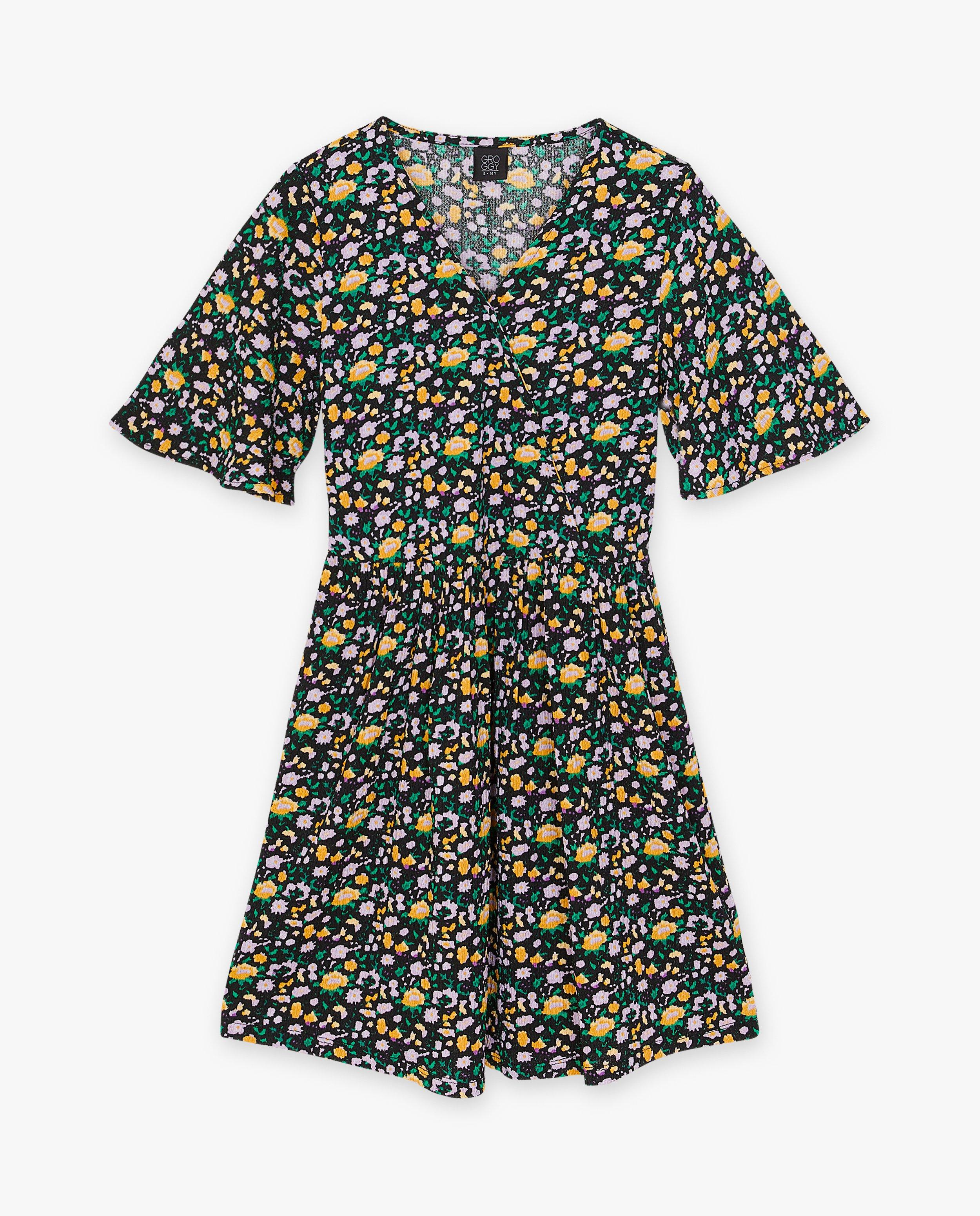 Kleedjes - Jurk met bloemenprint