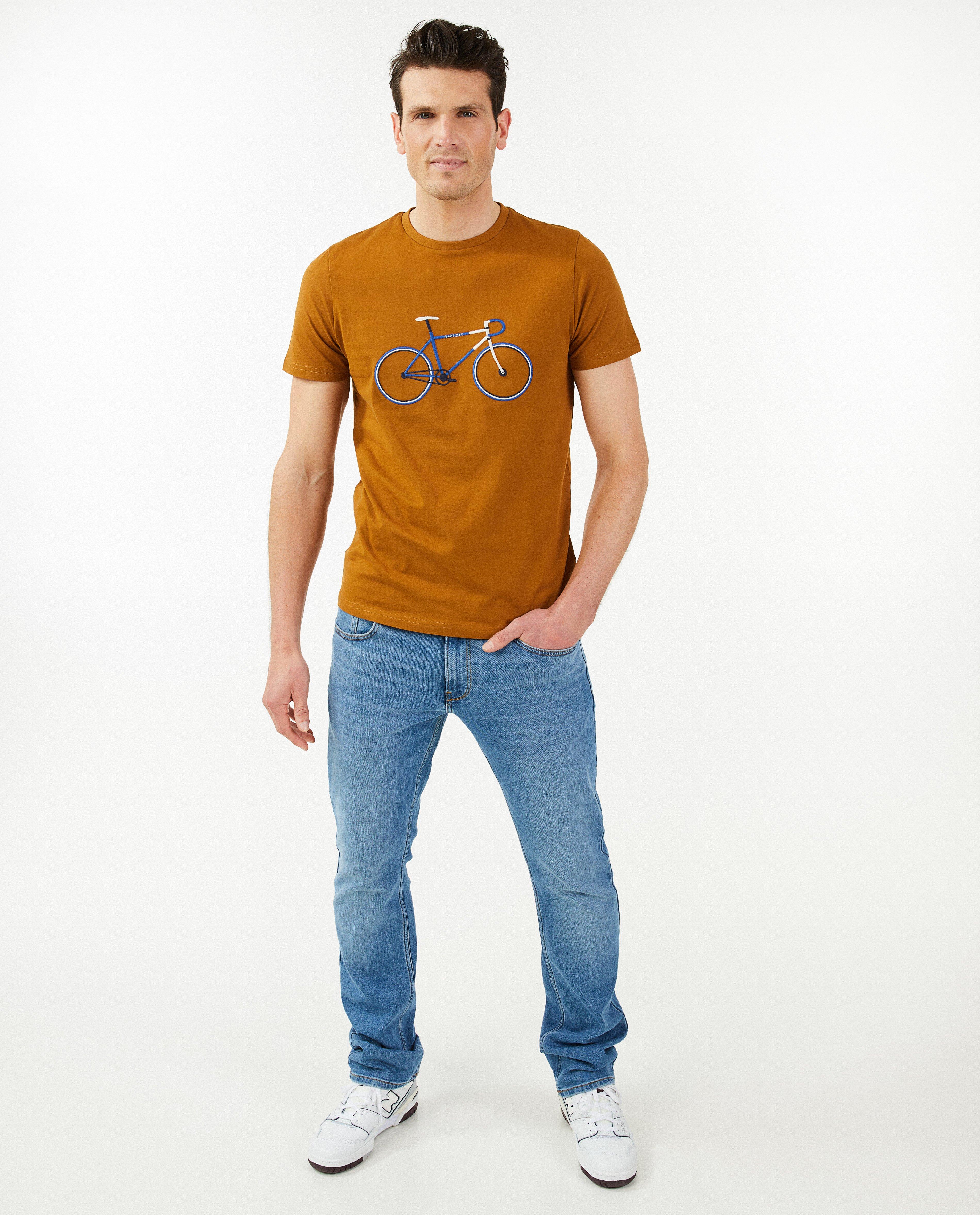 T-shirt avec broderie - null - Baptiste