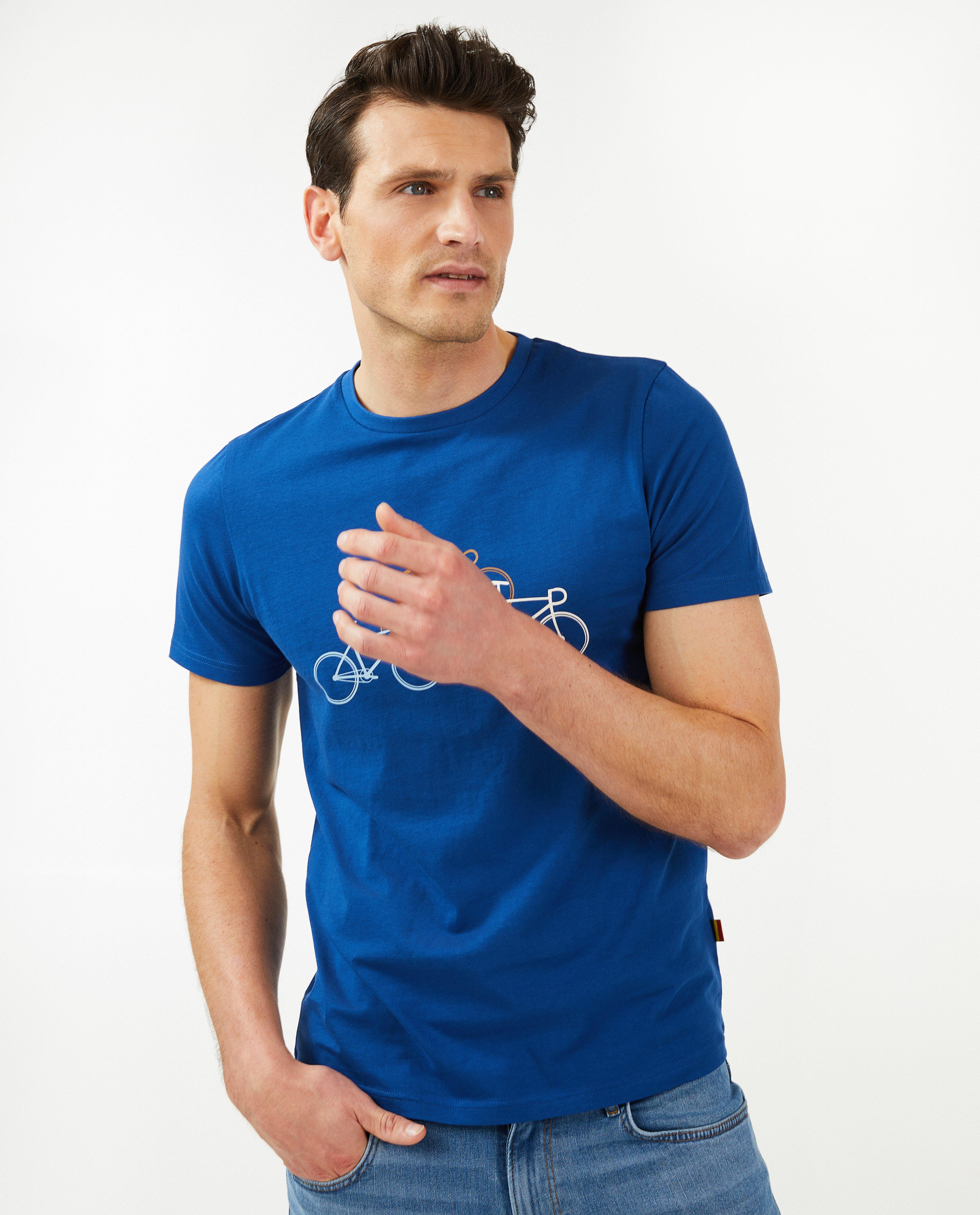 T-shirts - T-shirt met print, heren