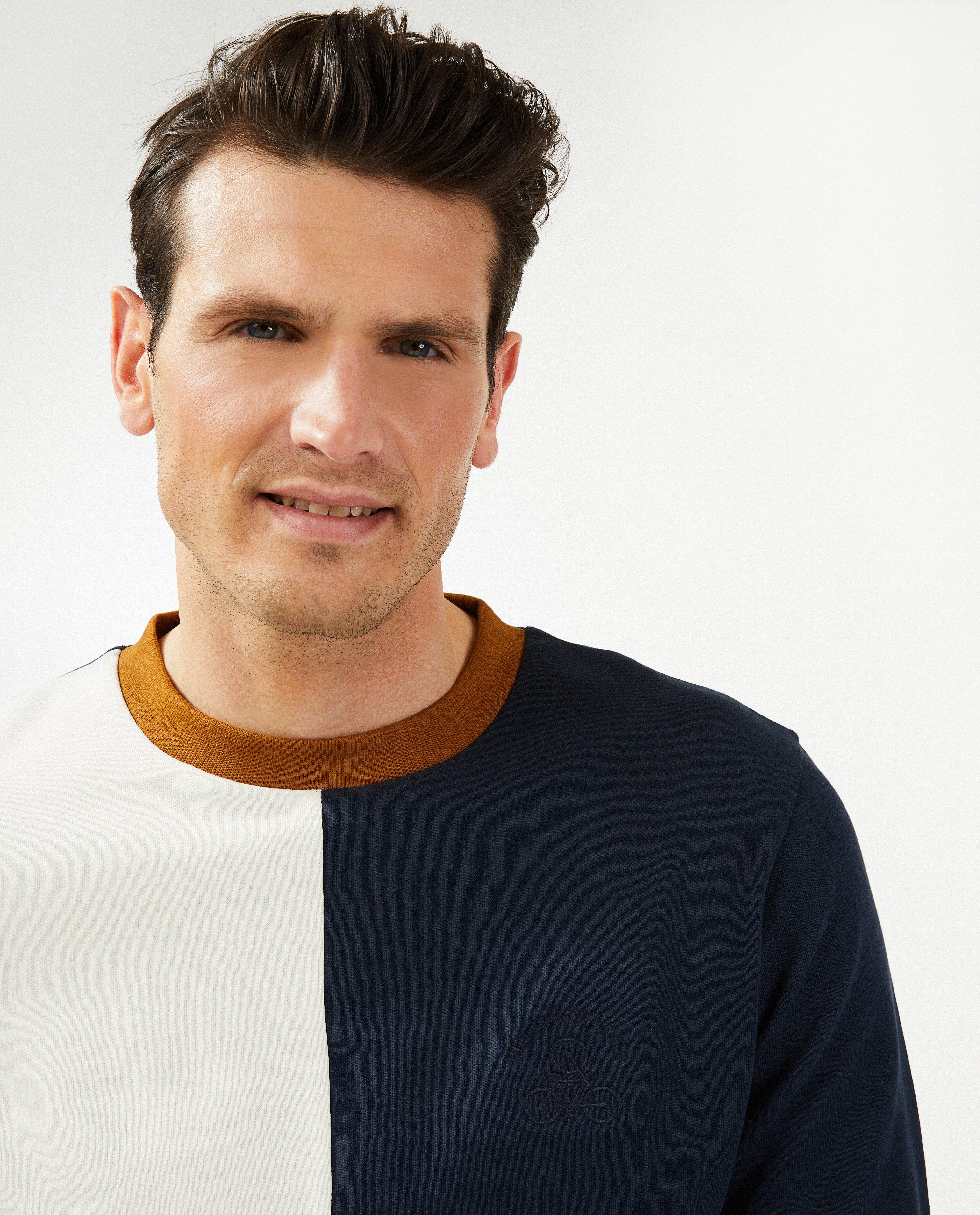 Sweaters - Sweater met color block