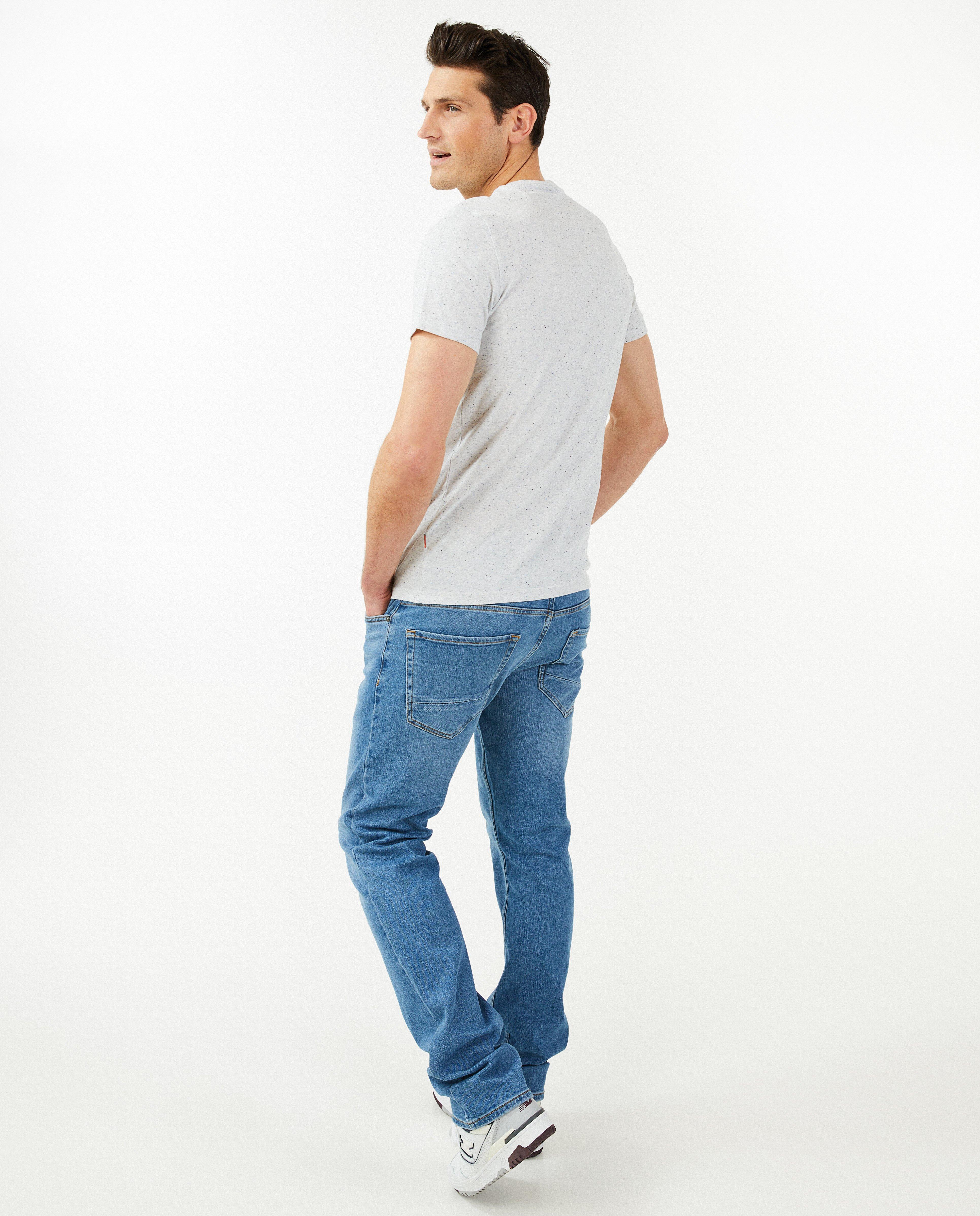T-shirts - Wit T-shirt met spikkels
