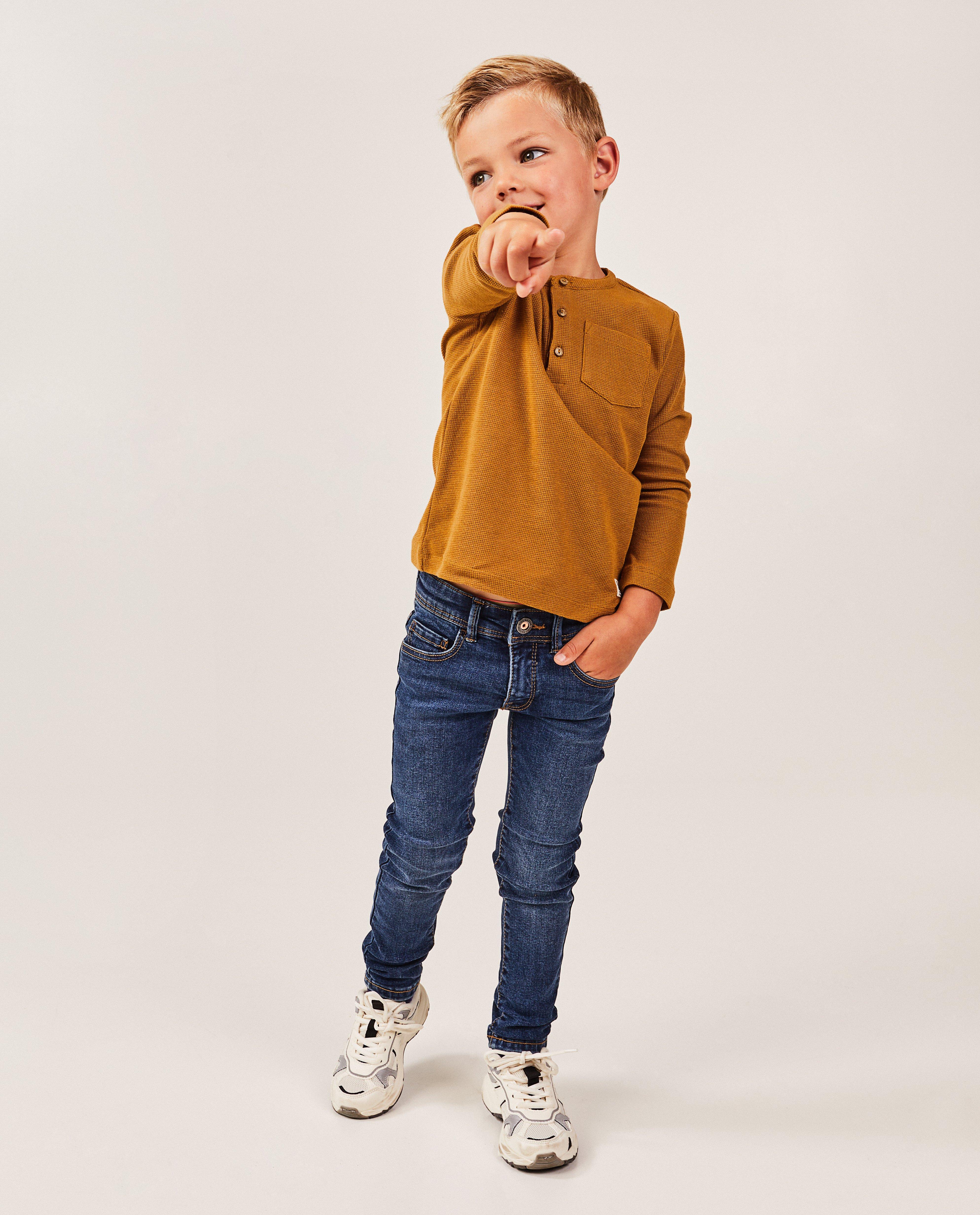 Jeans - Jeans bleu foncé, coupe skinny