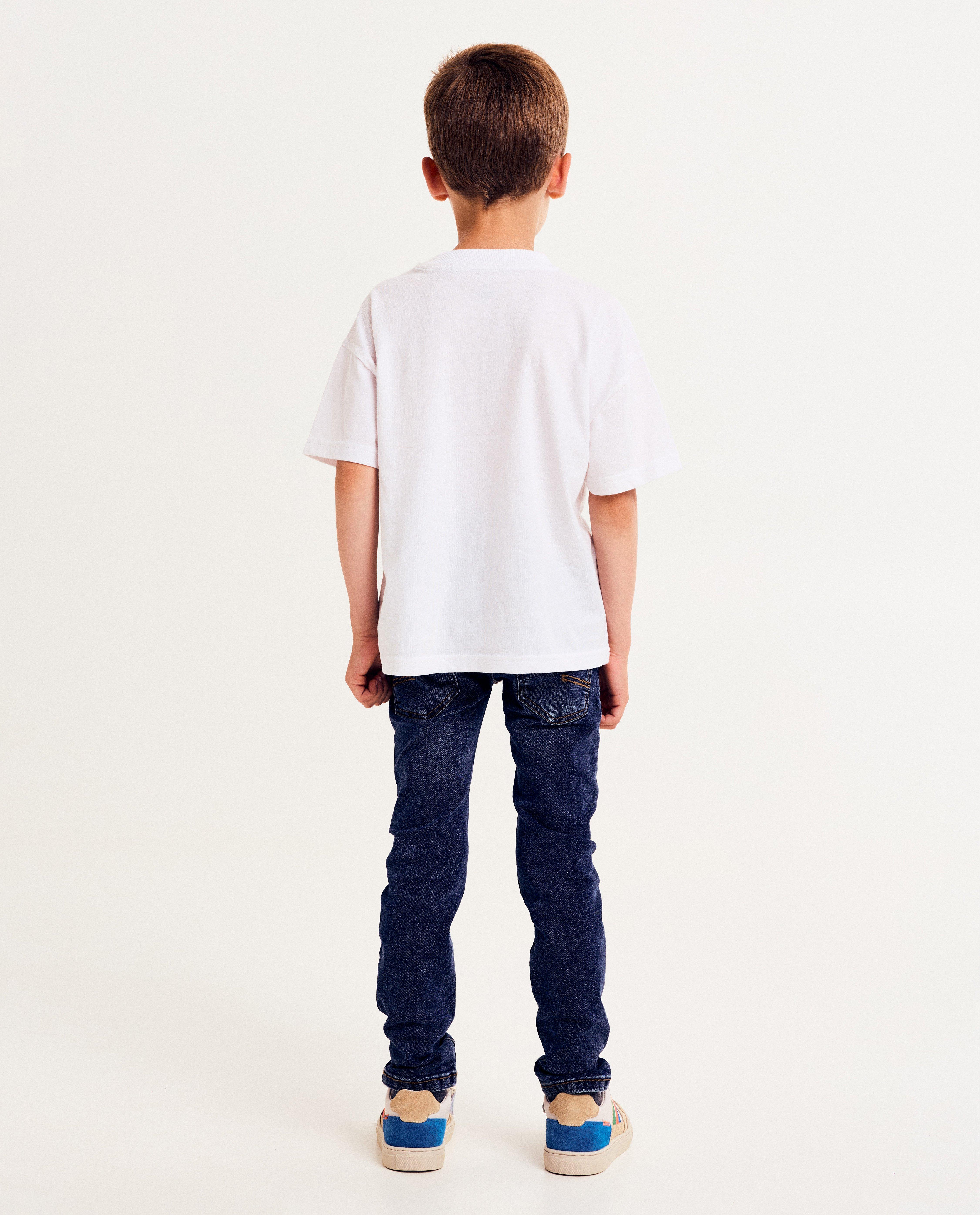 Jeans - Donkerblauwe jeans, skinny fit
