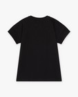 T-shirts - T-shirt noir à imprimé
