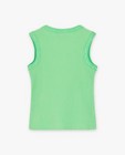 T-shirts - Top vert sans manches