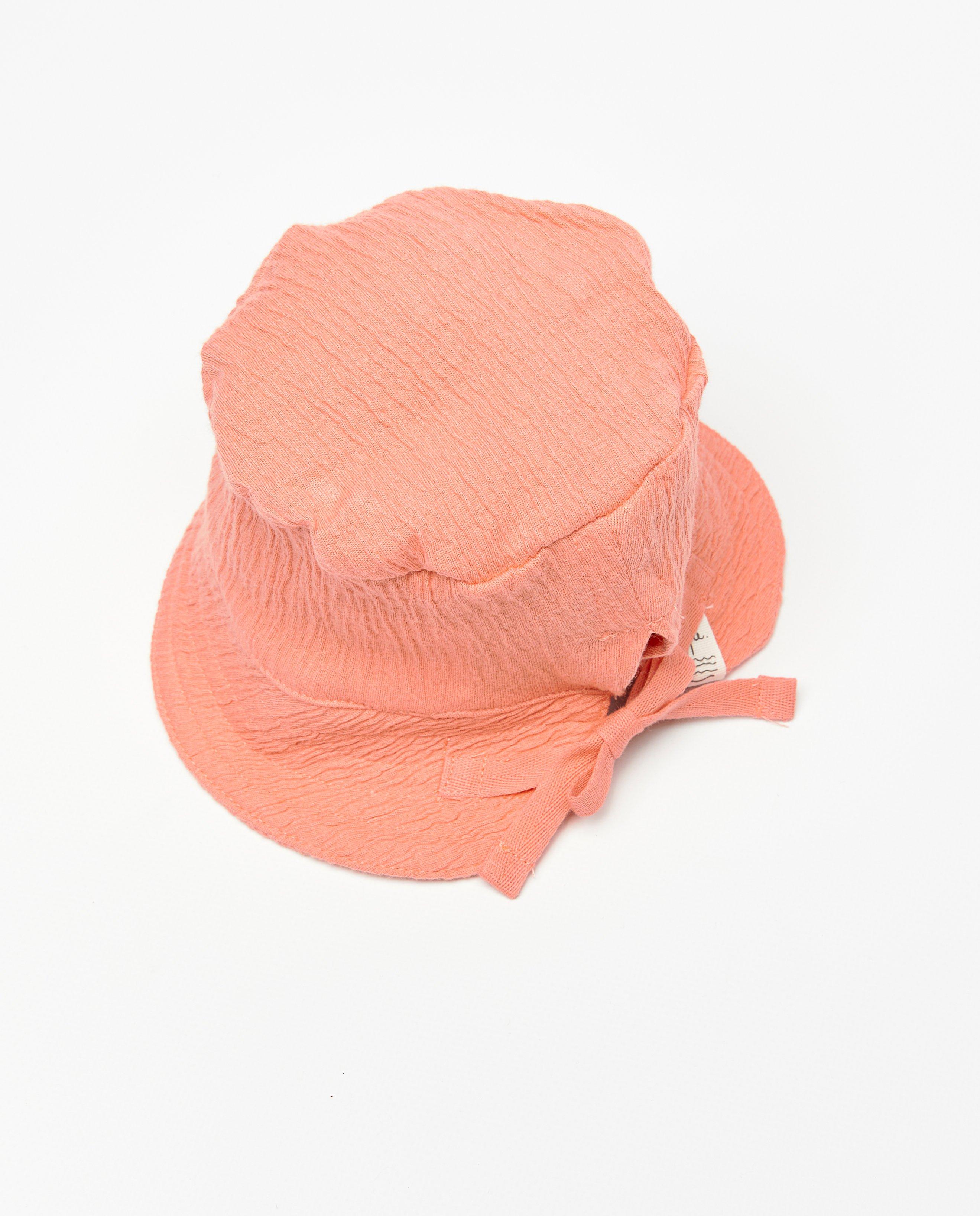 Breigoed - Roze hoedje, 6-12 maanden