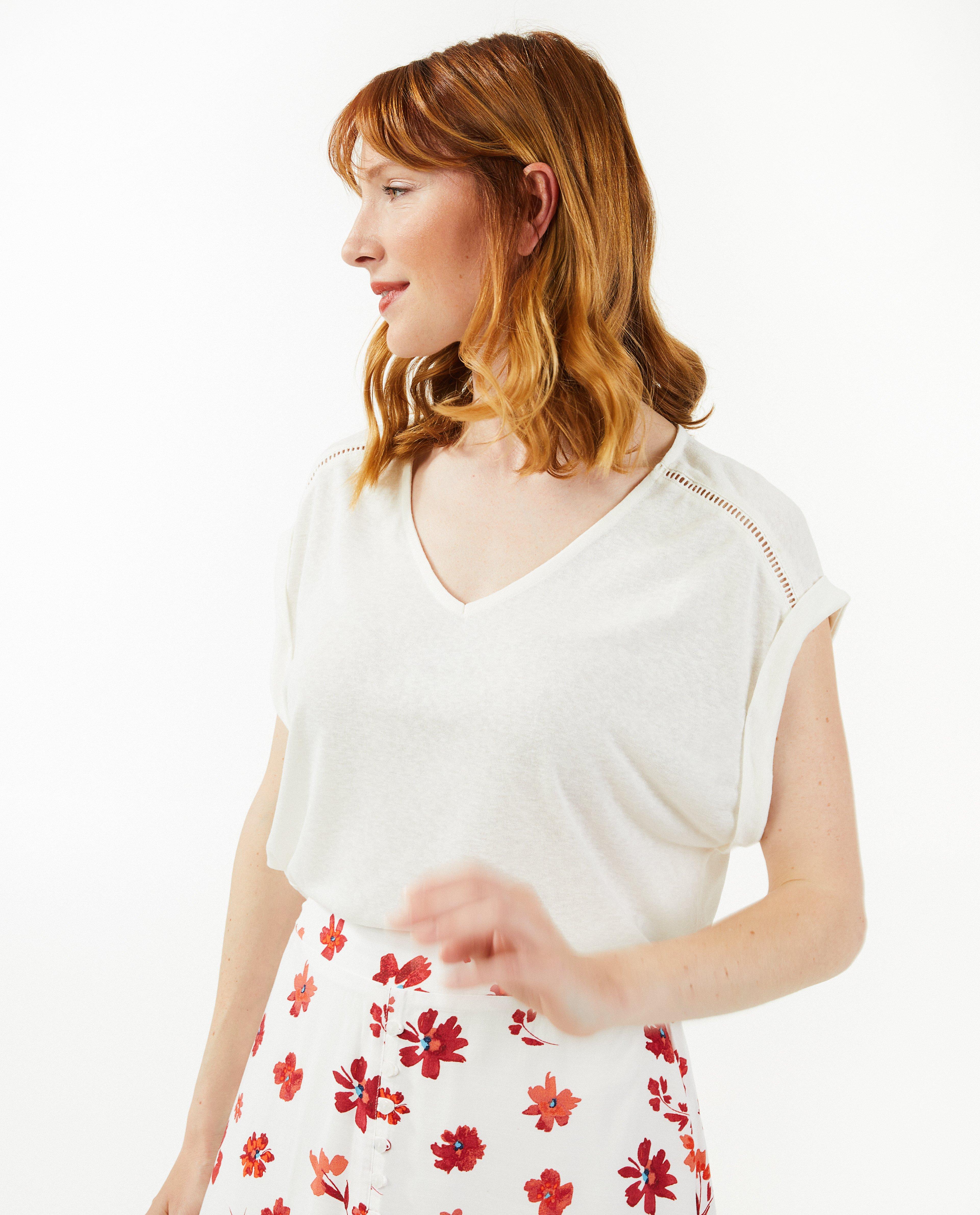 T-shirts - T-shirt van fijne brei