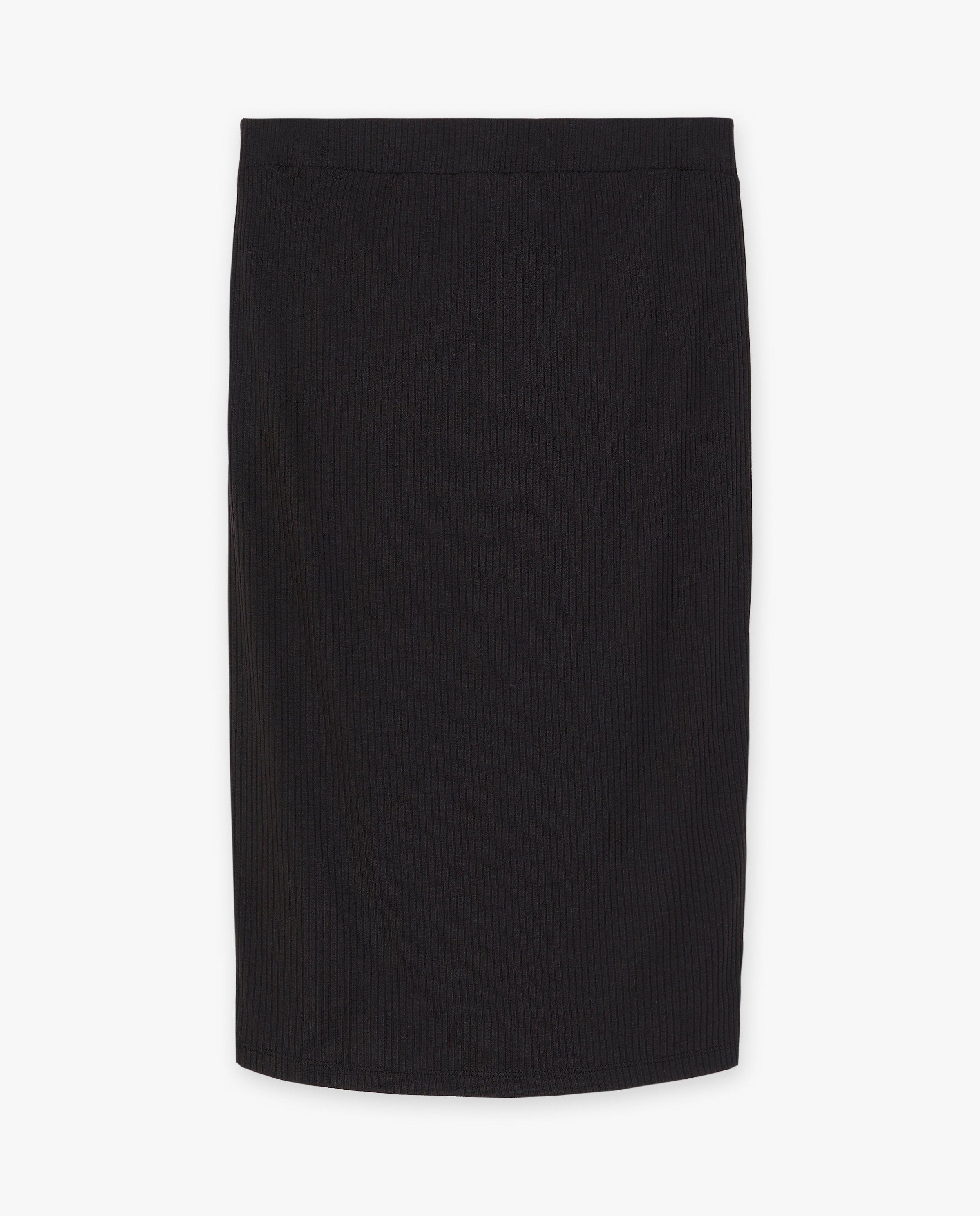 Zwarte rok met rib, zwangerschap - Product Detail - zwart - afbeelding nummer 5