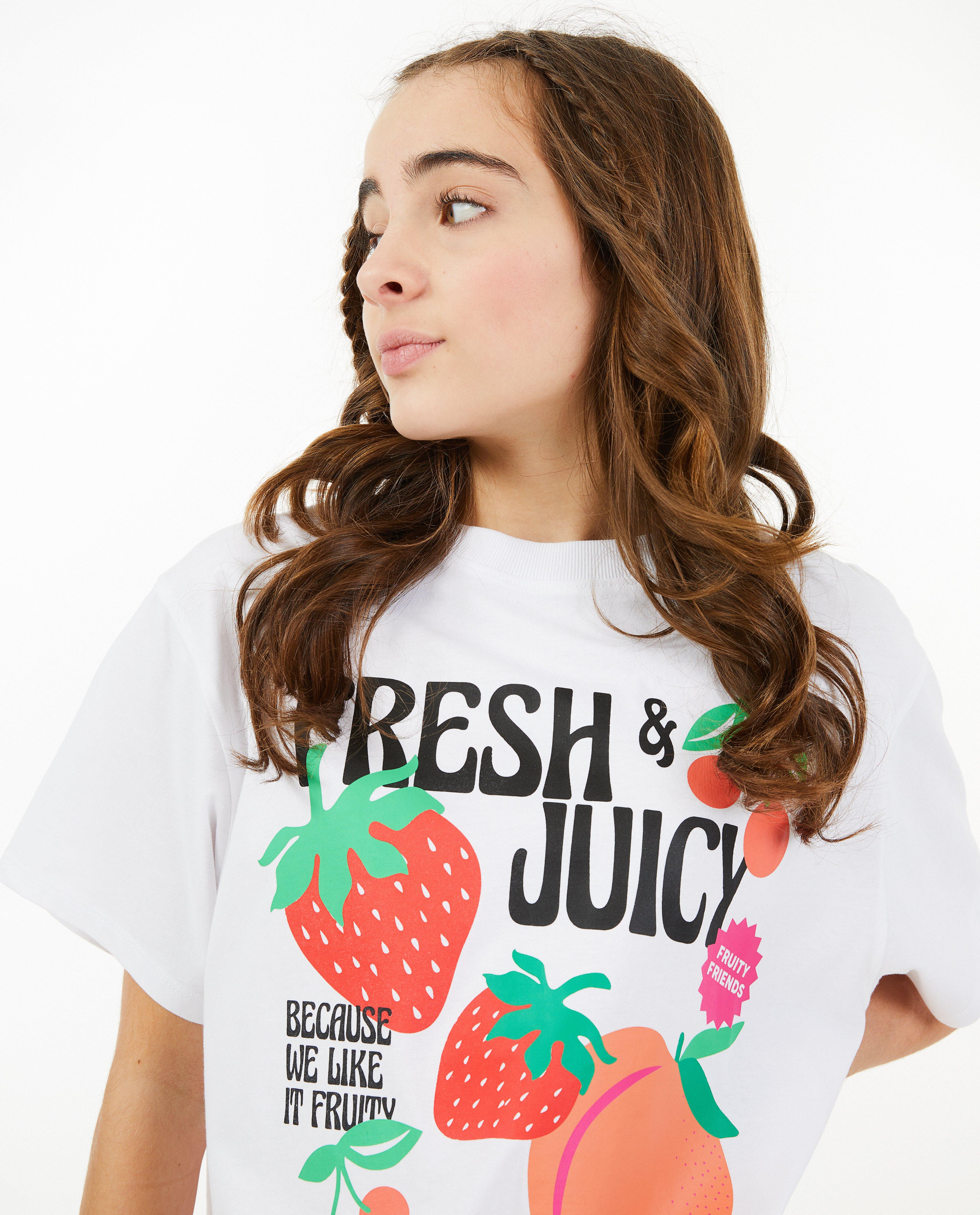 T-shirts - T-shirt met fruitprint