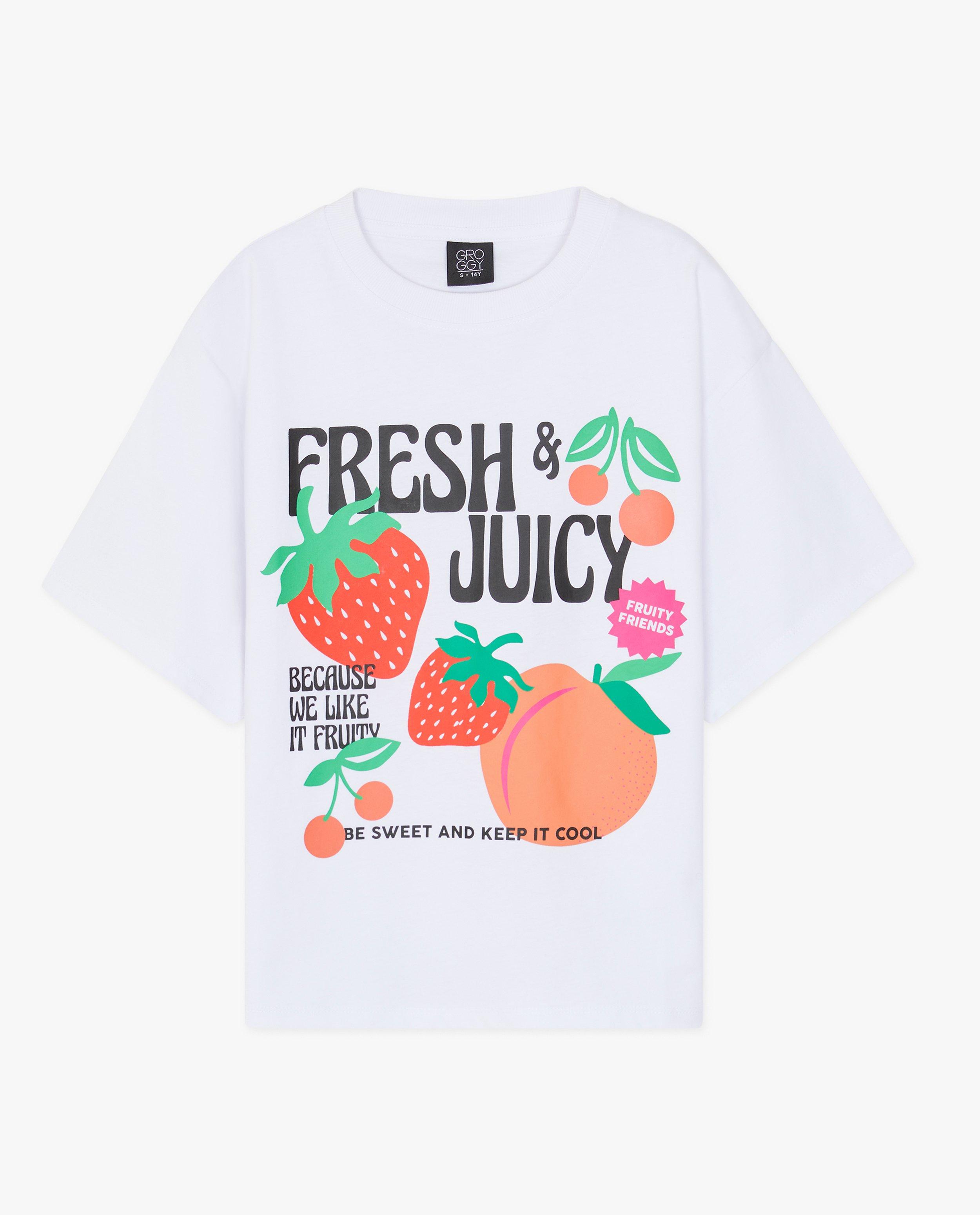 T-shirts - T-shirt met fruitprint