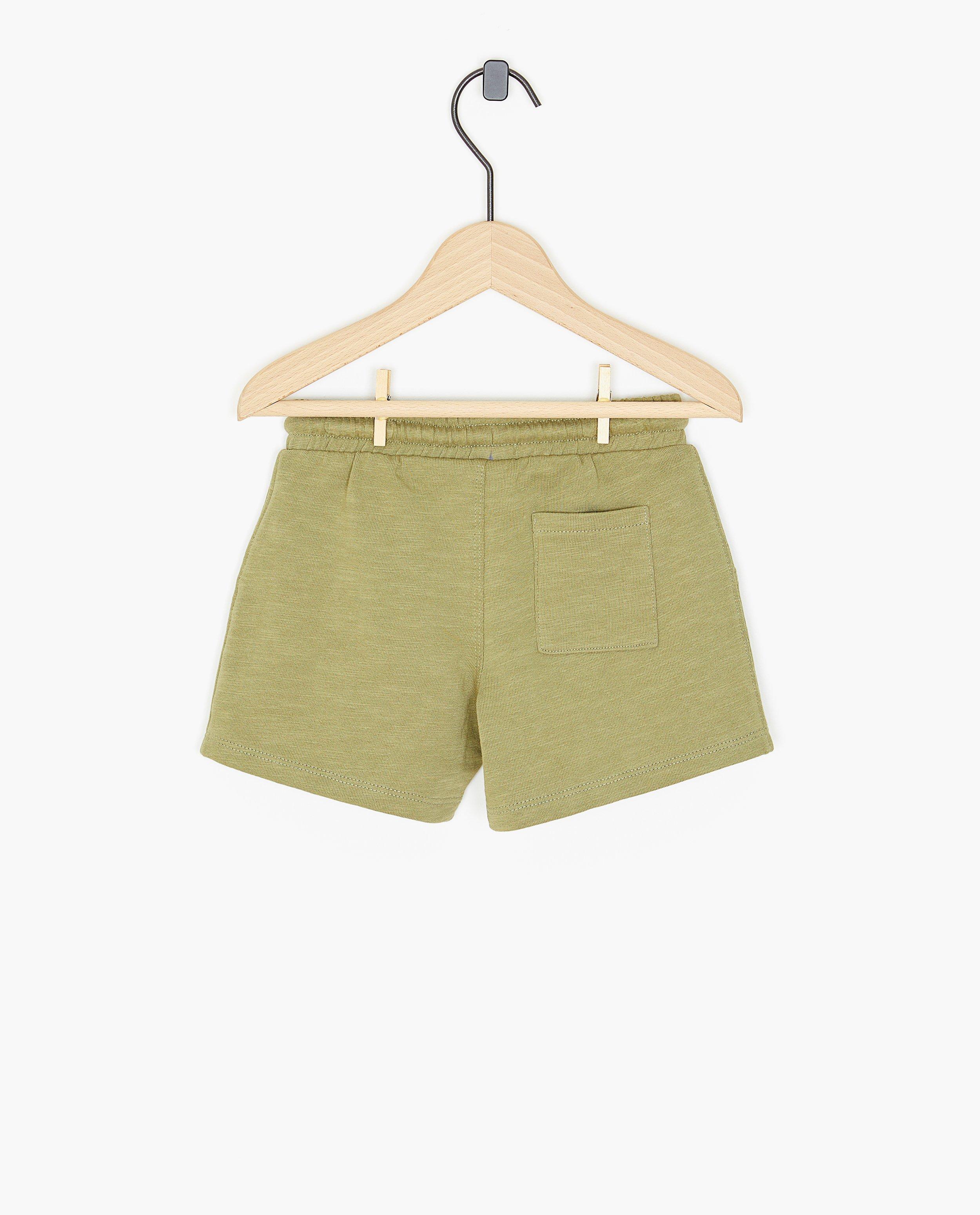 Shorten - Groene short met tunnelkoord