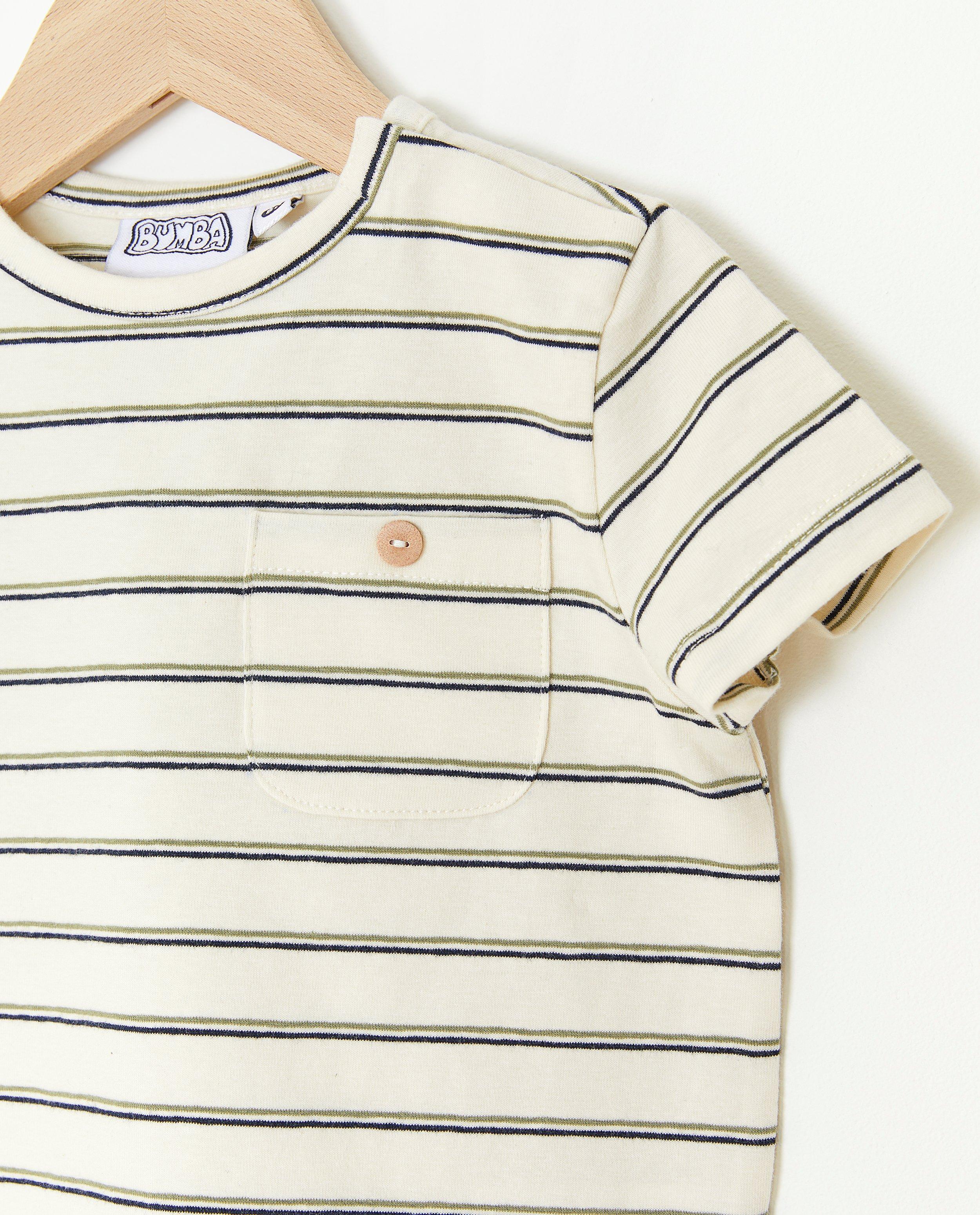 T-shirts - T-shirt met strepen