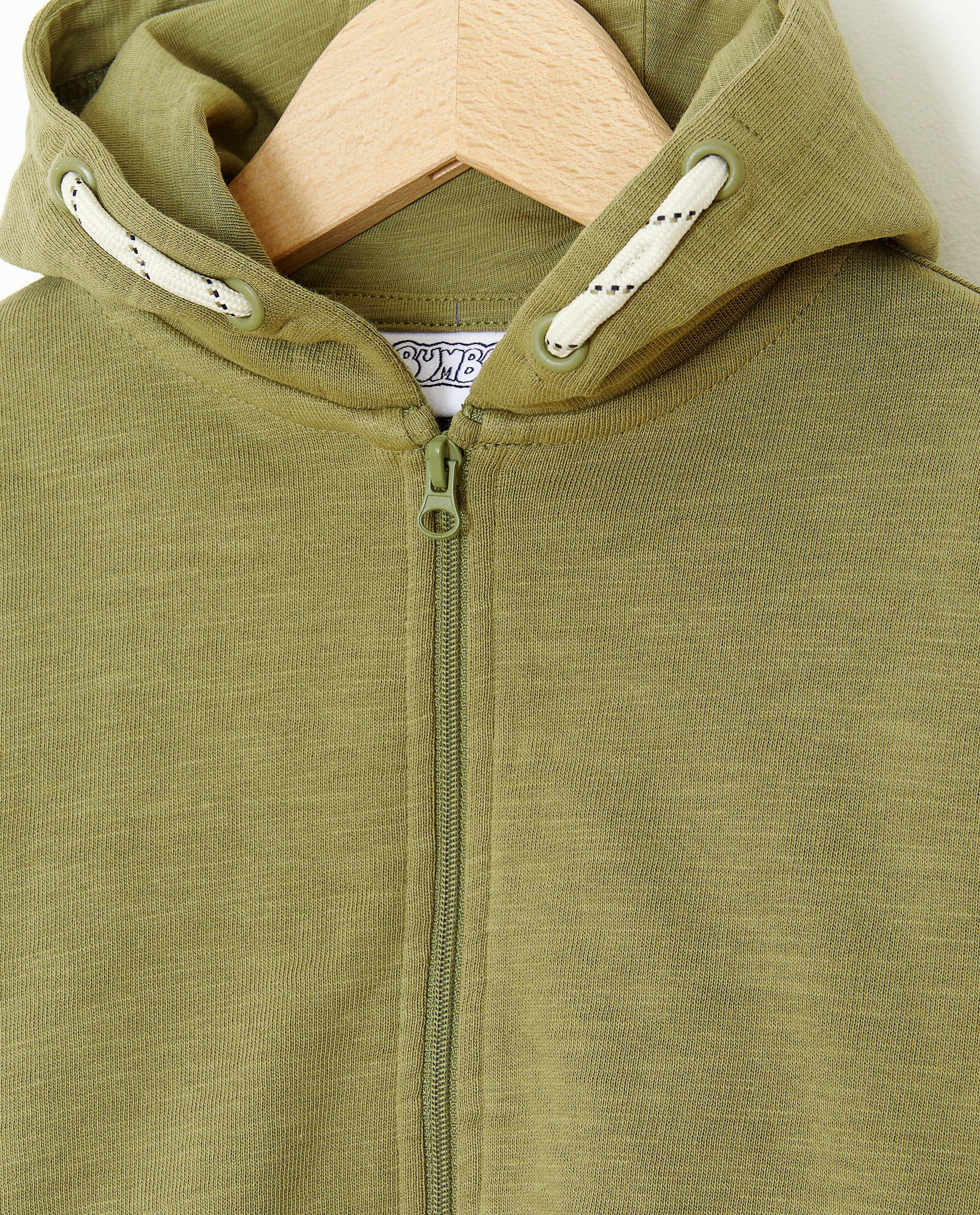 Cardigans - Gilet molletonné à capuchon