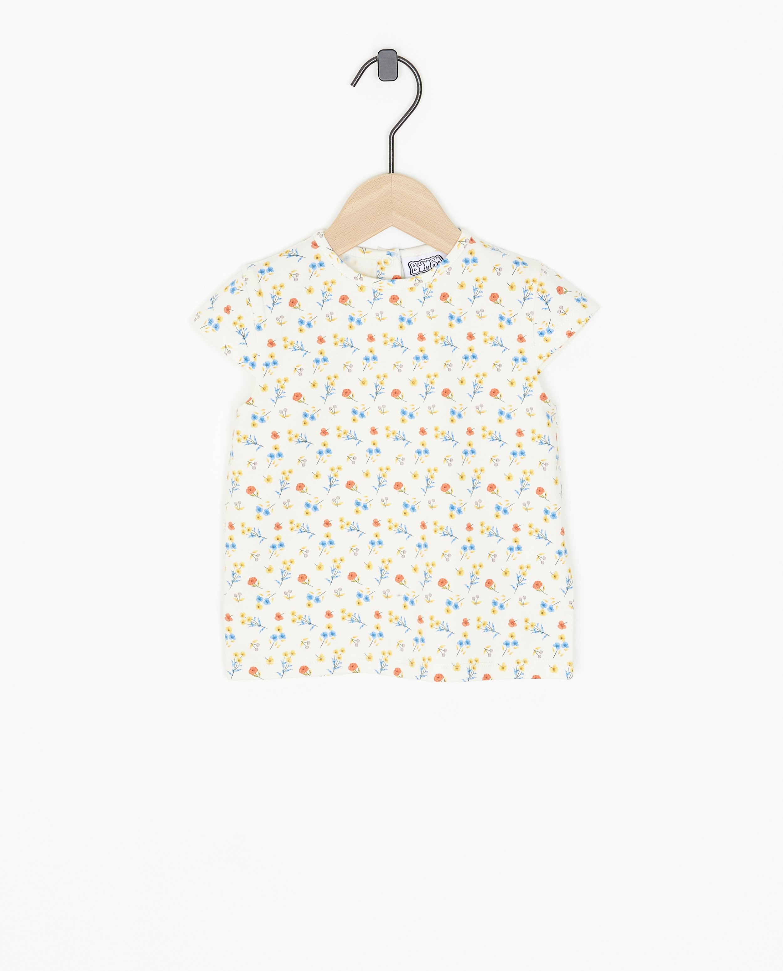 T-shirt met bloemenprint - null - Bumba