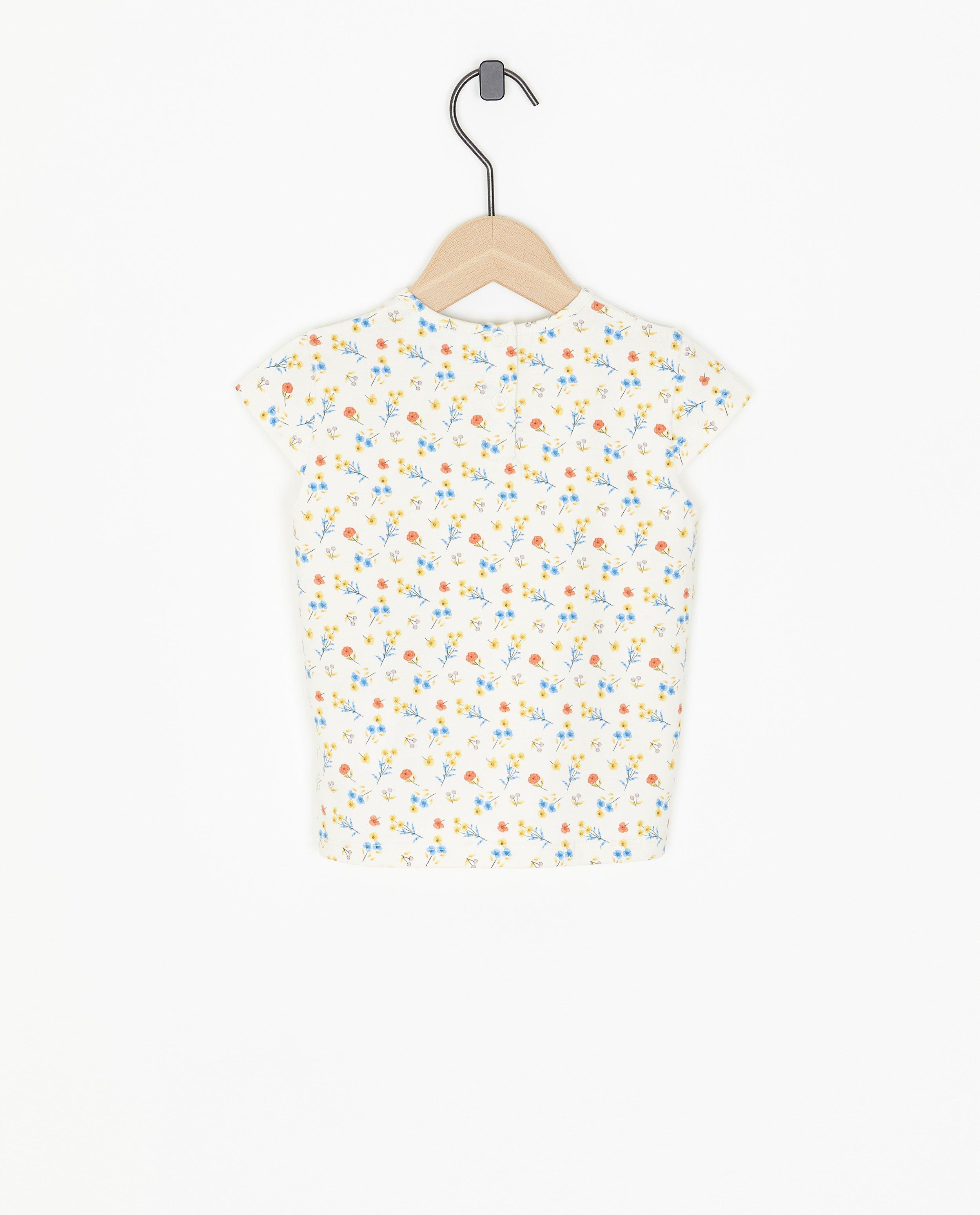 T-shirts - T-shirt met bloemenprint
