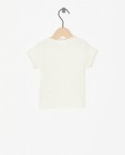 T-shirts - Offwhite T-shirt met ajour