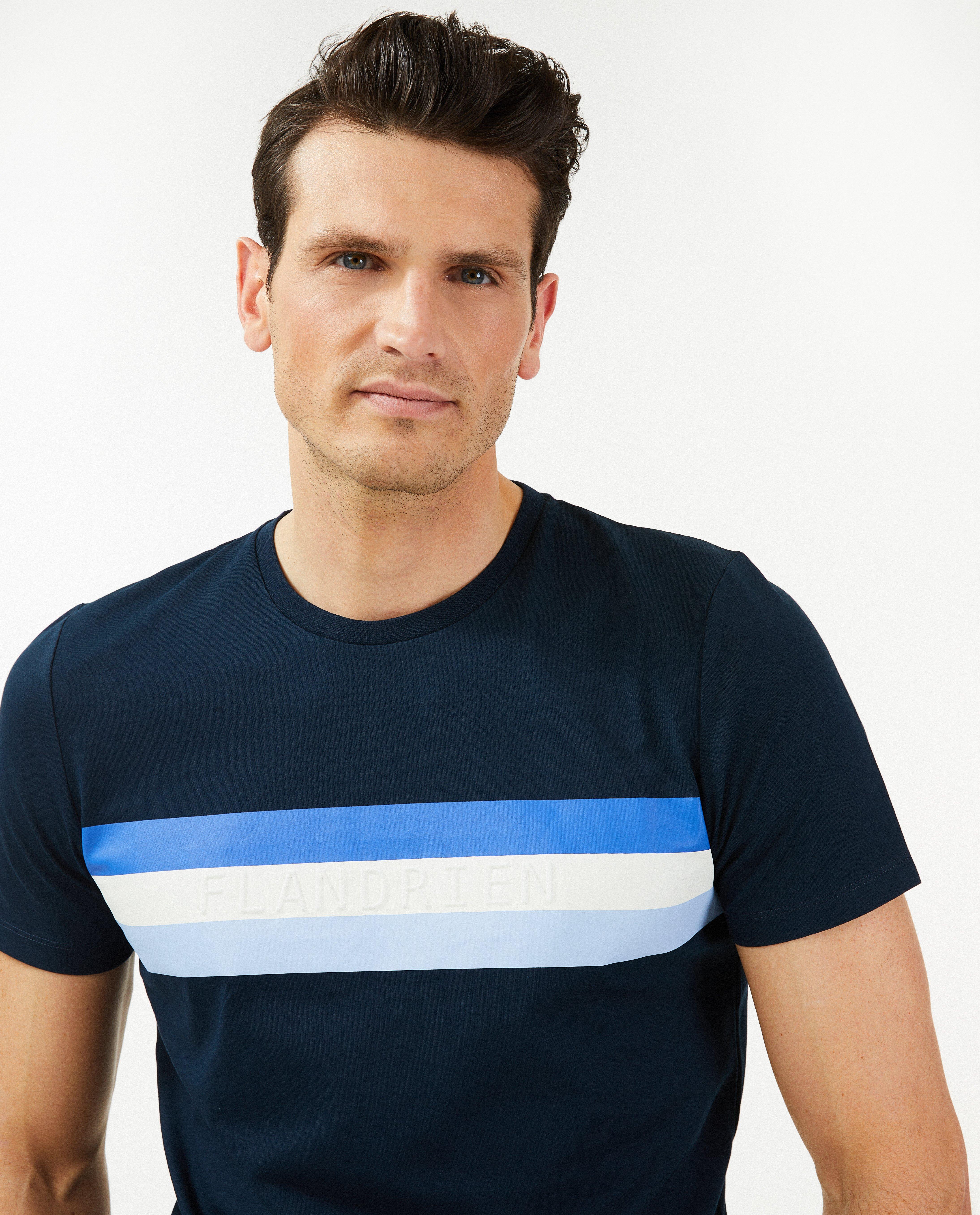 T-shirts - T-shirt à rayures, hommes