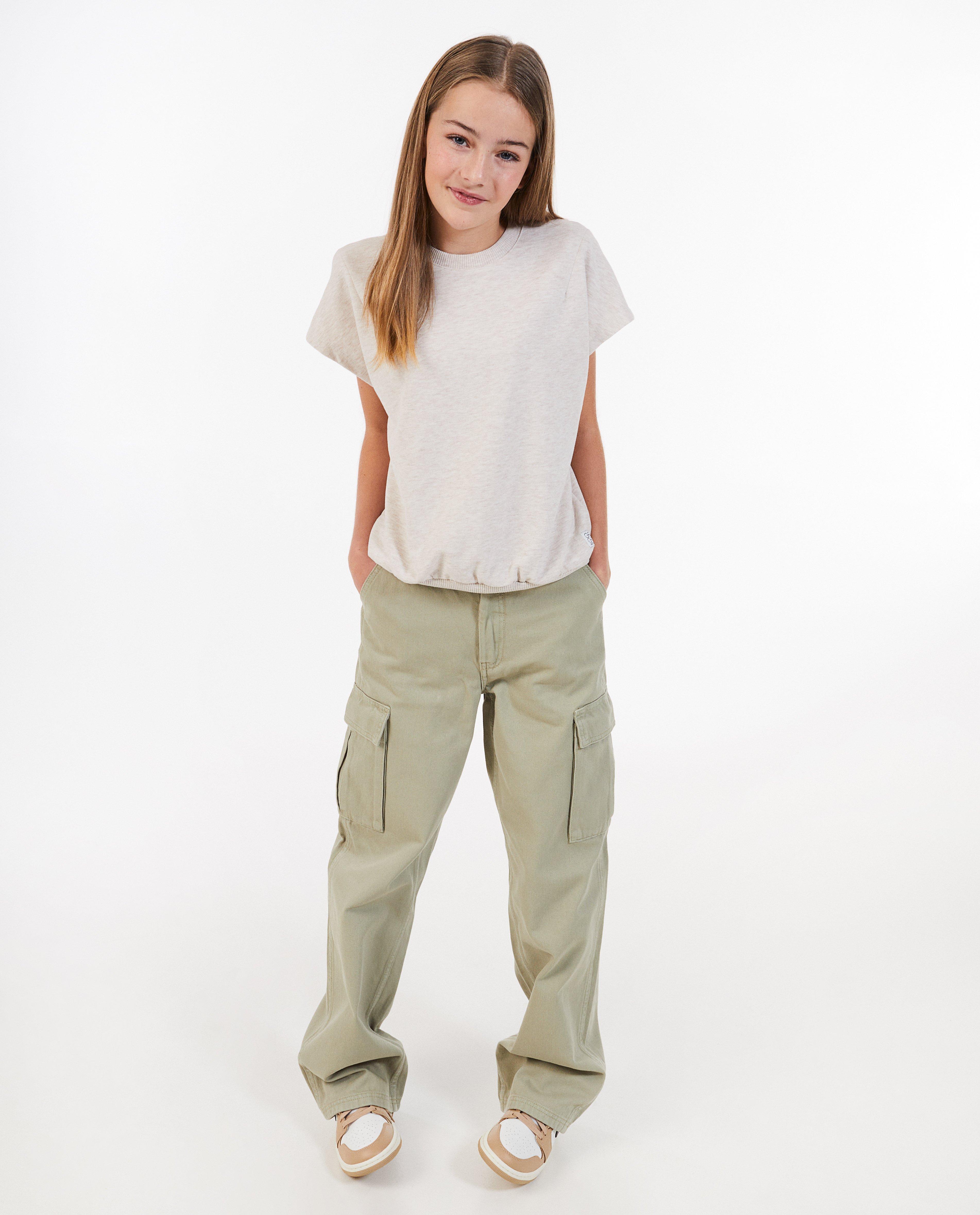 Sweaters - Mouwloze sweater in beige