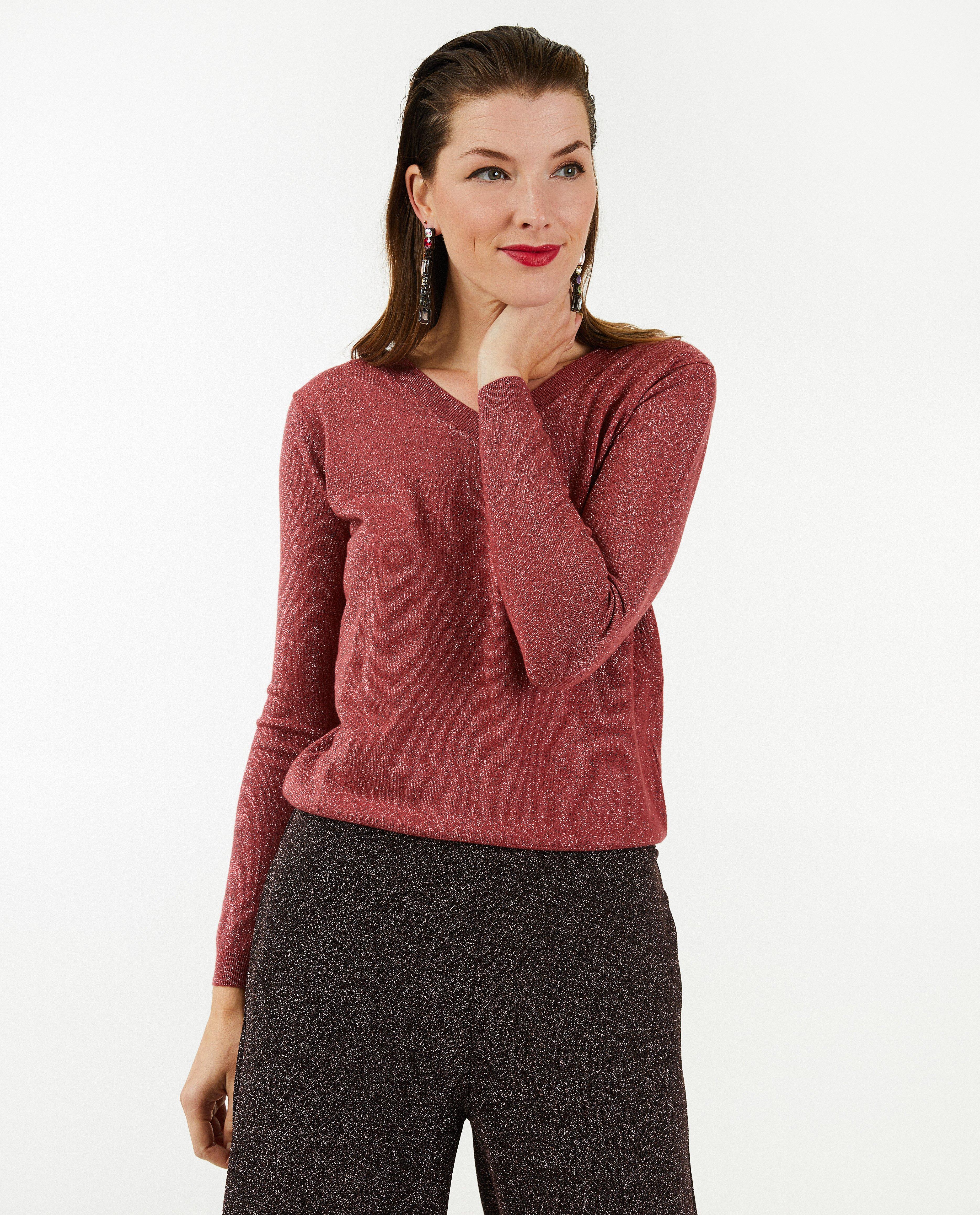 Pulls - Pull à fil métallisé