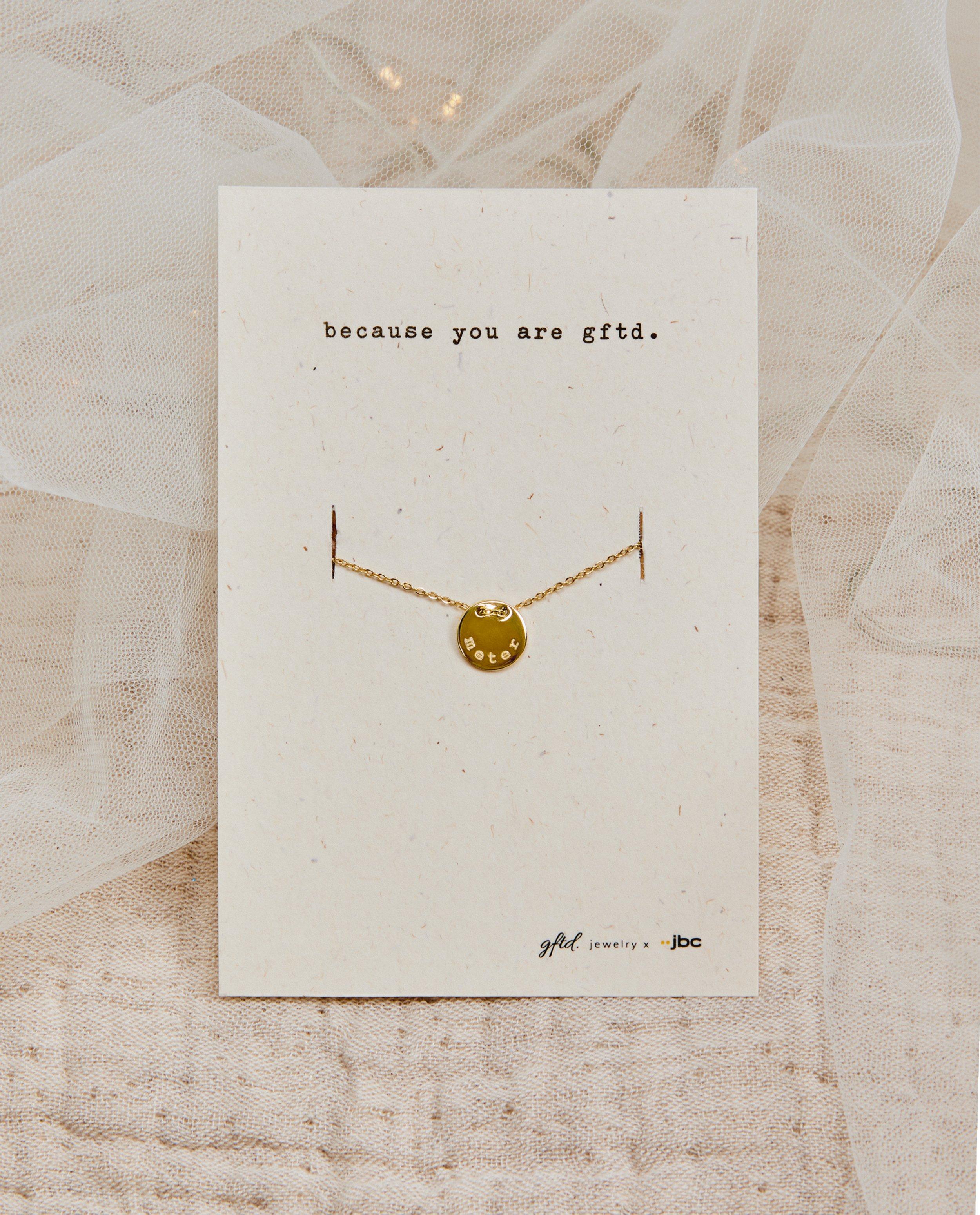 Ketting met meter-hanger, Gftd. Jewelry - null - JBC