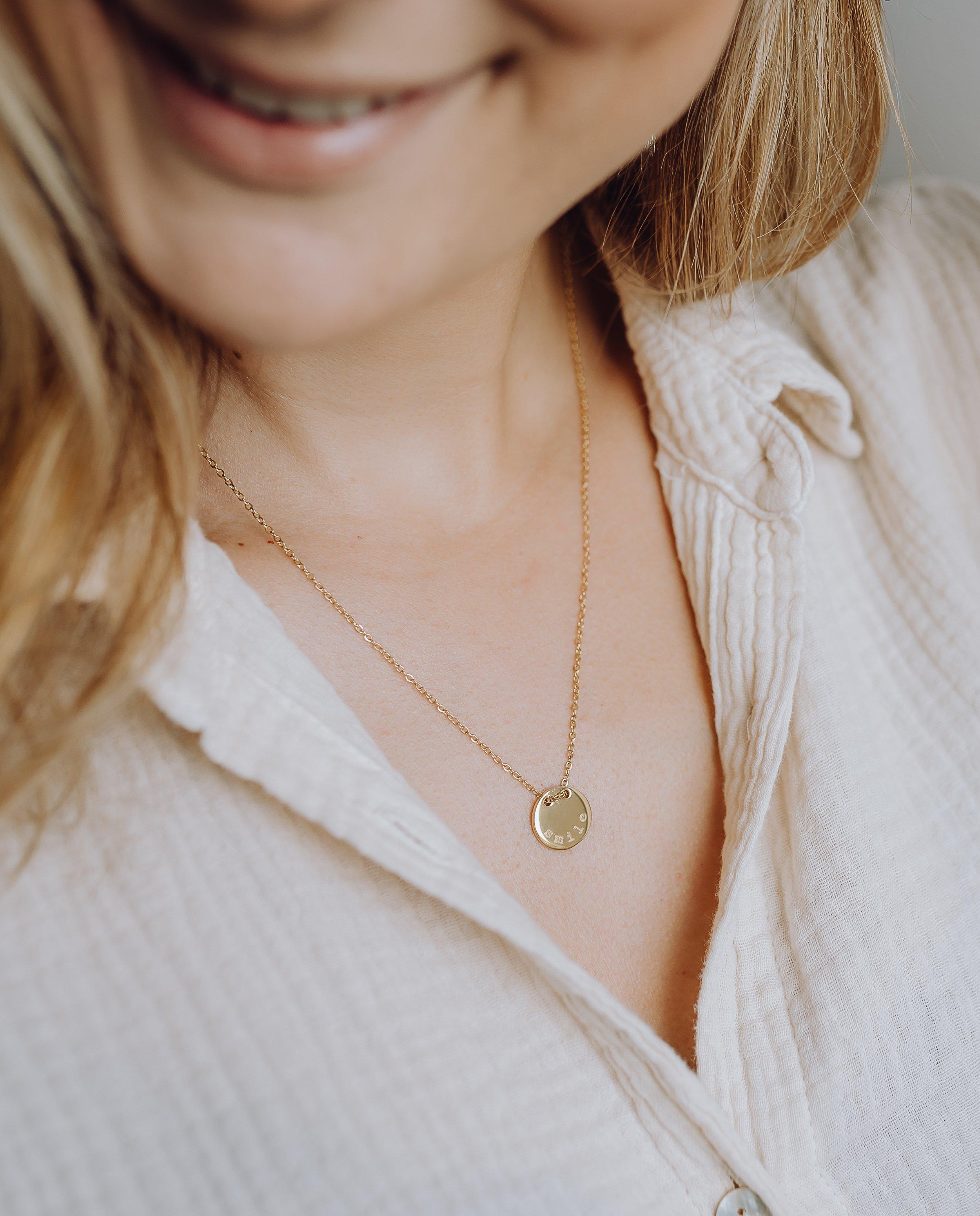 Collier avec pendentif « smile » , Gftd. Jewelry - null - JBC