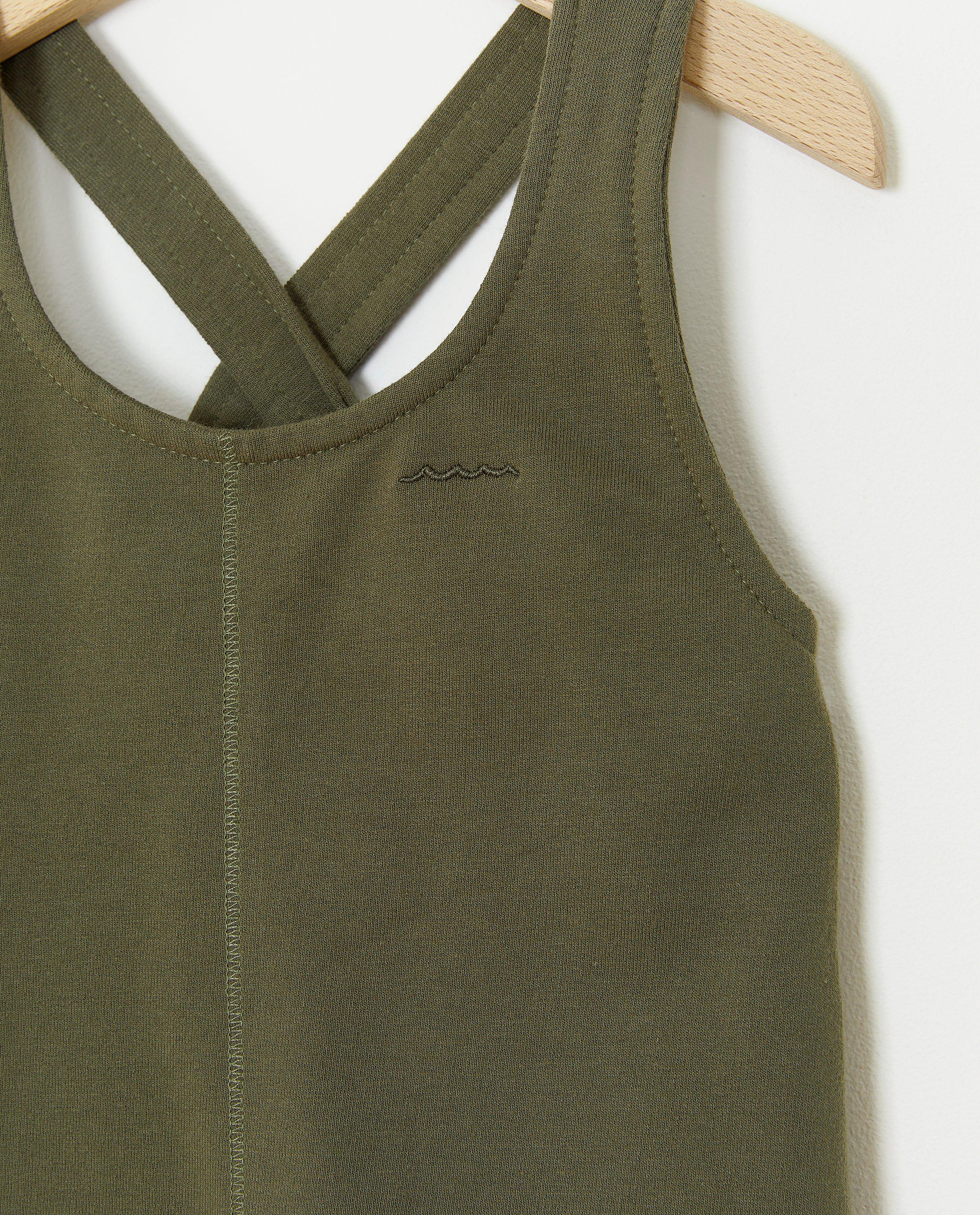 Pantalons - Salopette verte, 4-6 mois