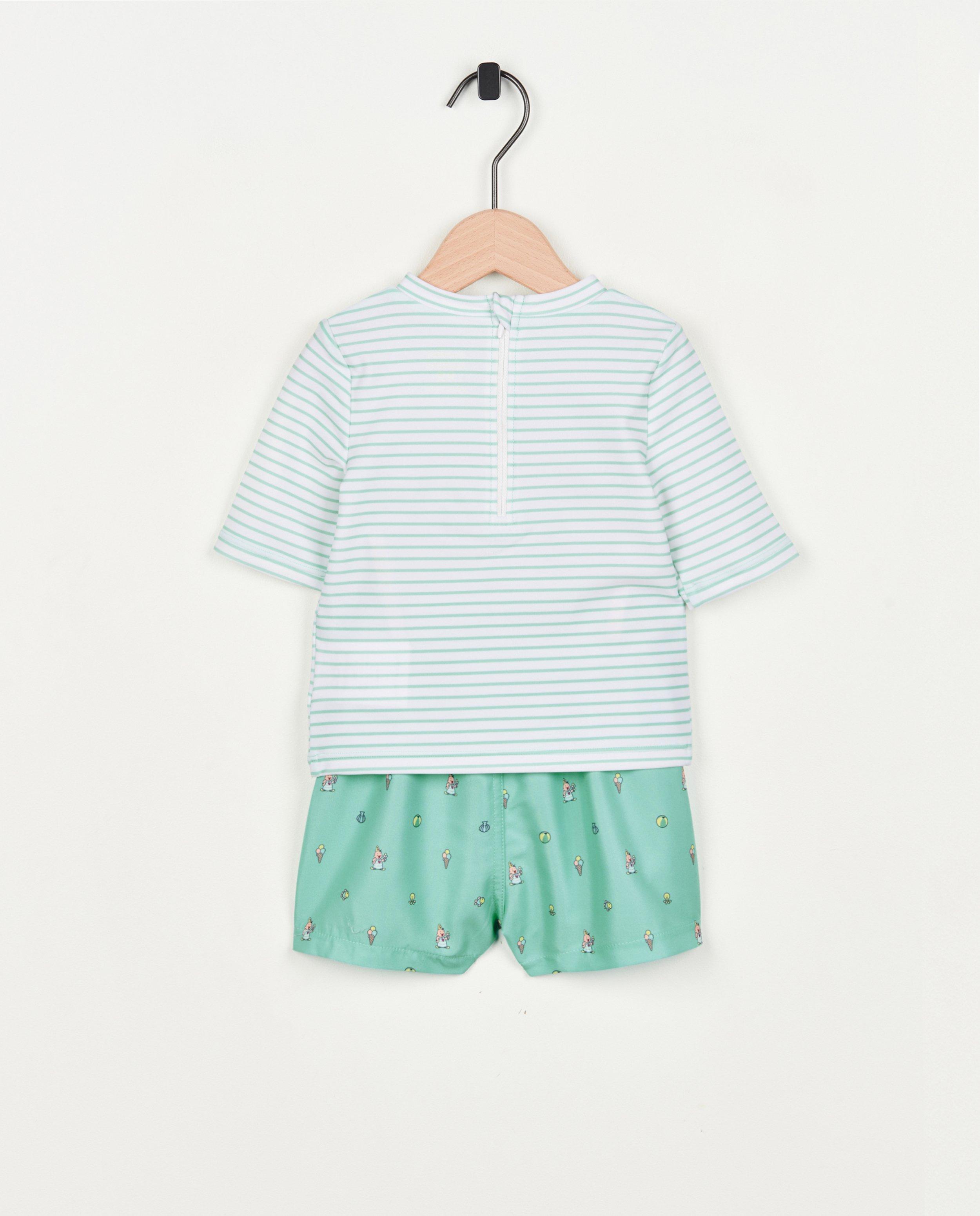 Zwemkleding - Zwemset met strepen