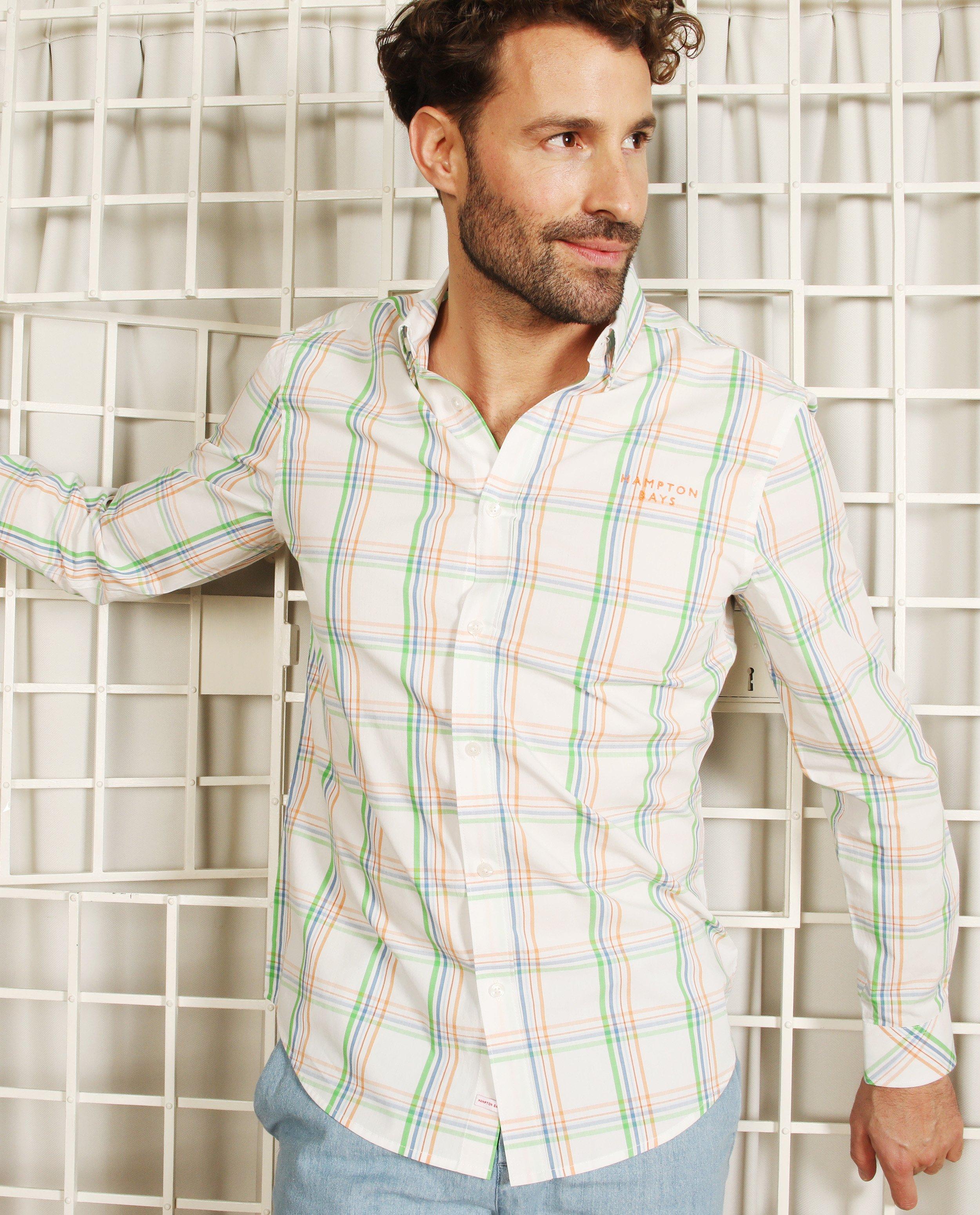Hemden - Hemd met ruiten, slim fit