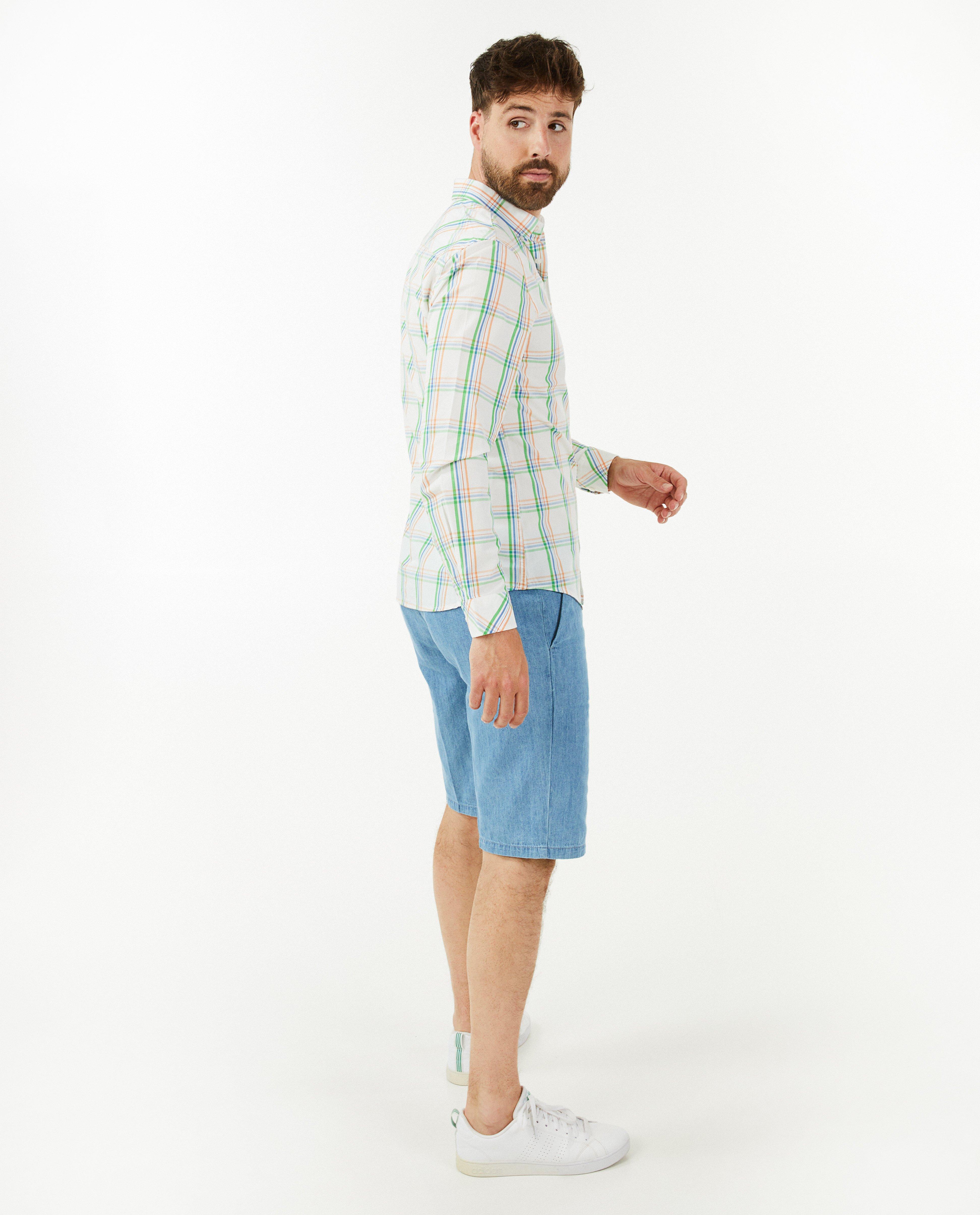 Hemden - Hemd met ruiten, slim fit