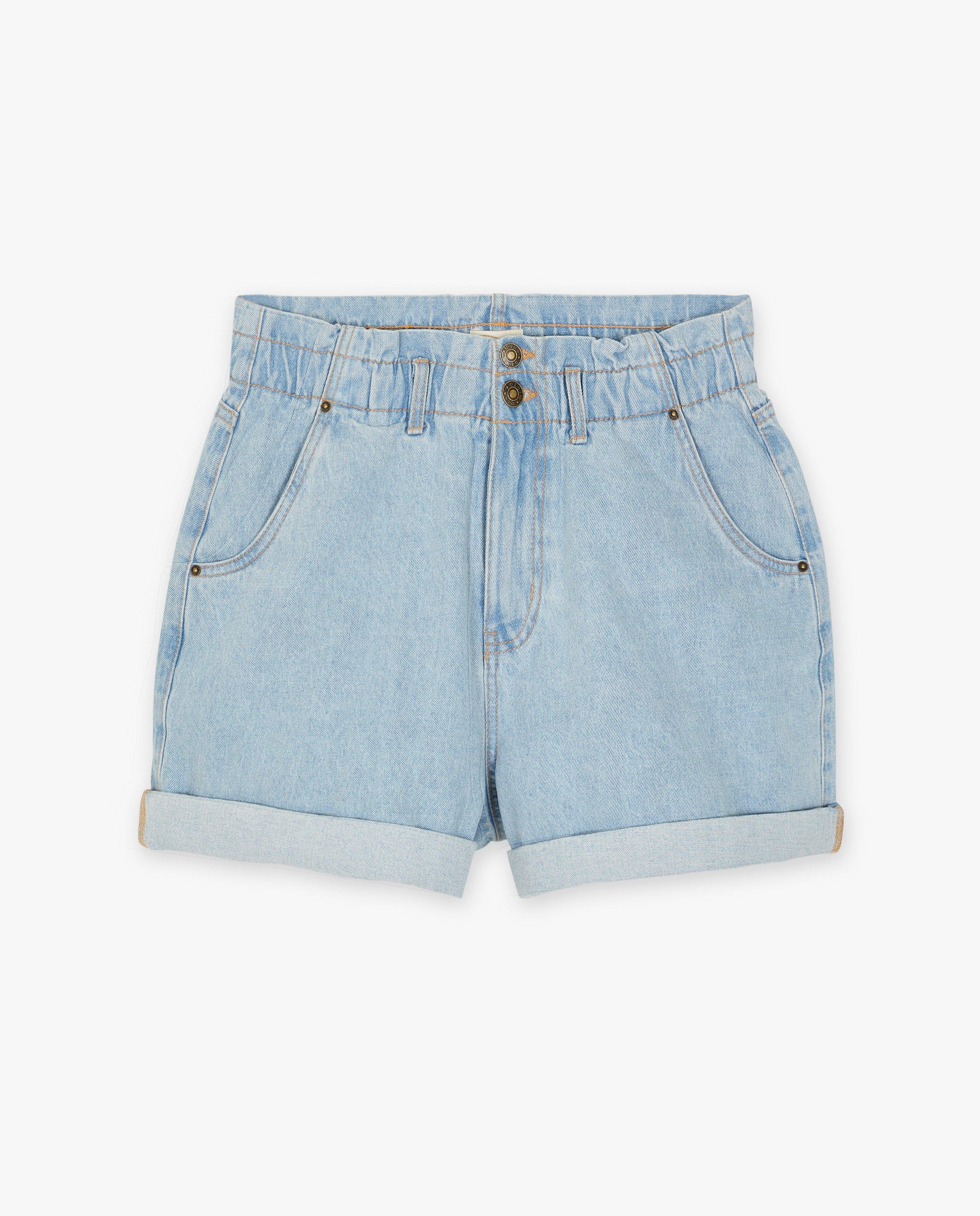 Short en jeans bleu clair - D&eacute;tails du produit - bleu clair - image num&eacute;ro 5