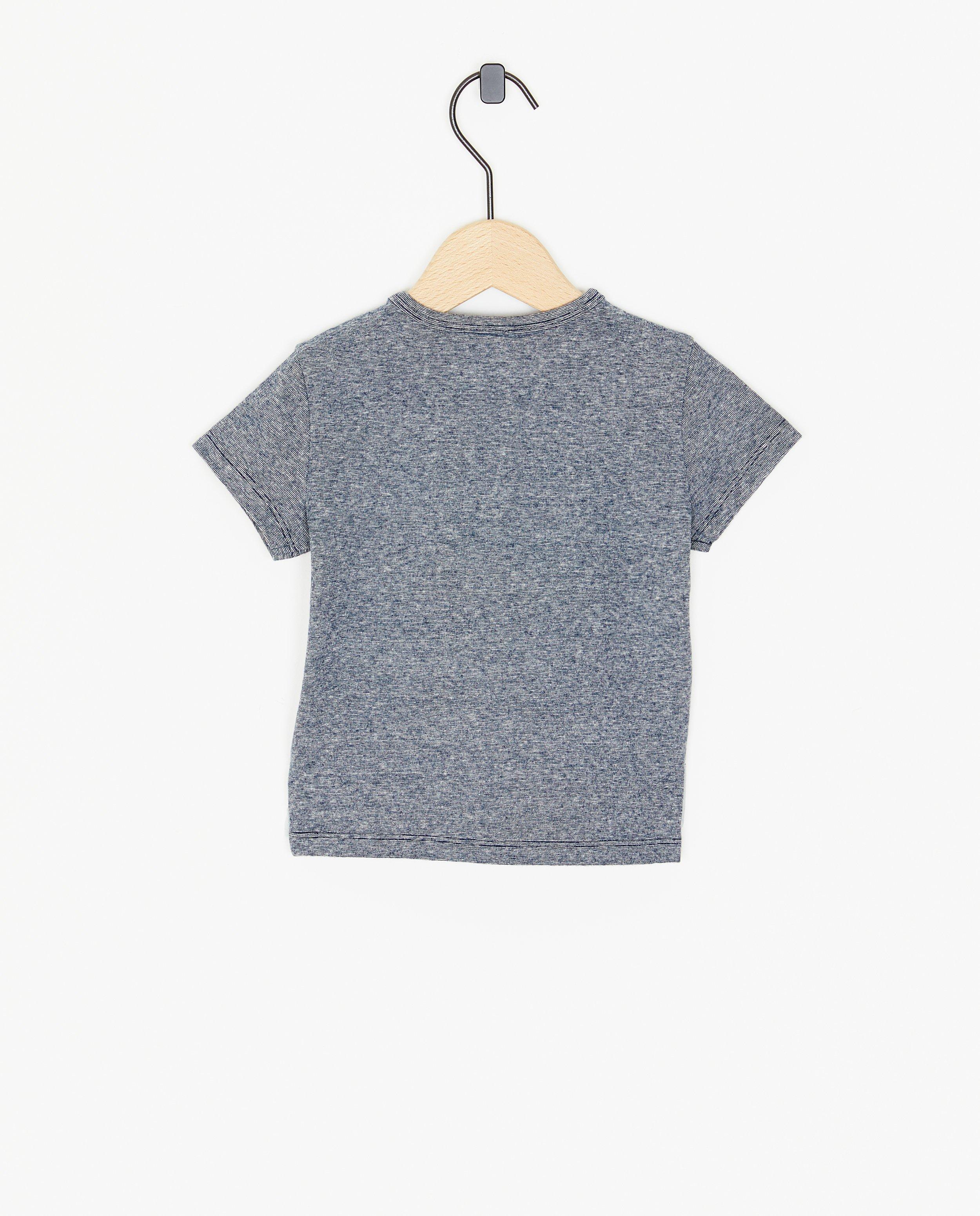 T-shirts - T-shirt met opschrift in reliëf (FR)