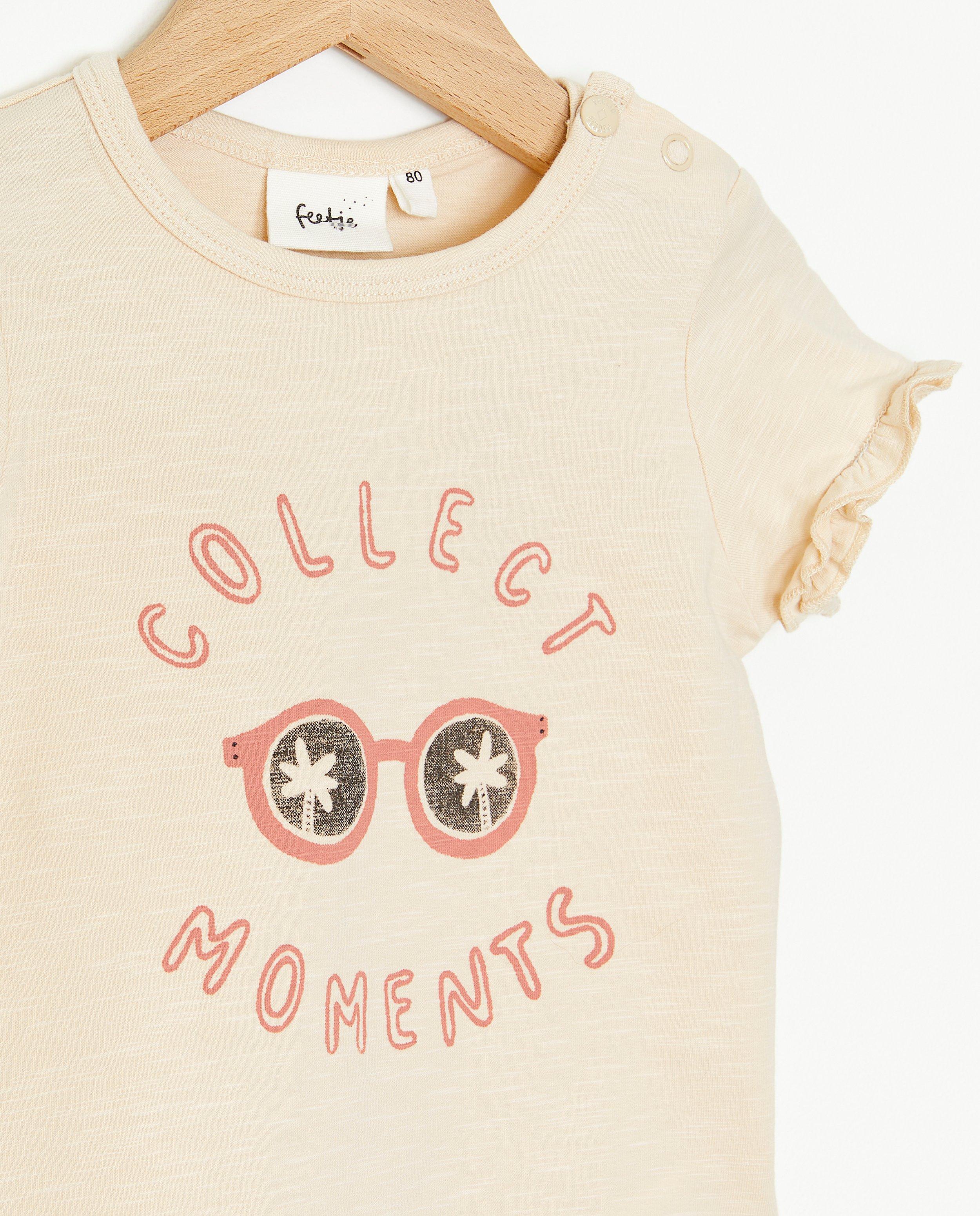 T-shirts - Offwhite T-shirt met print