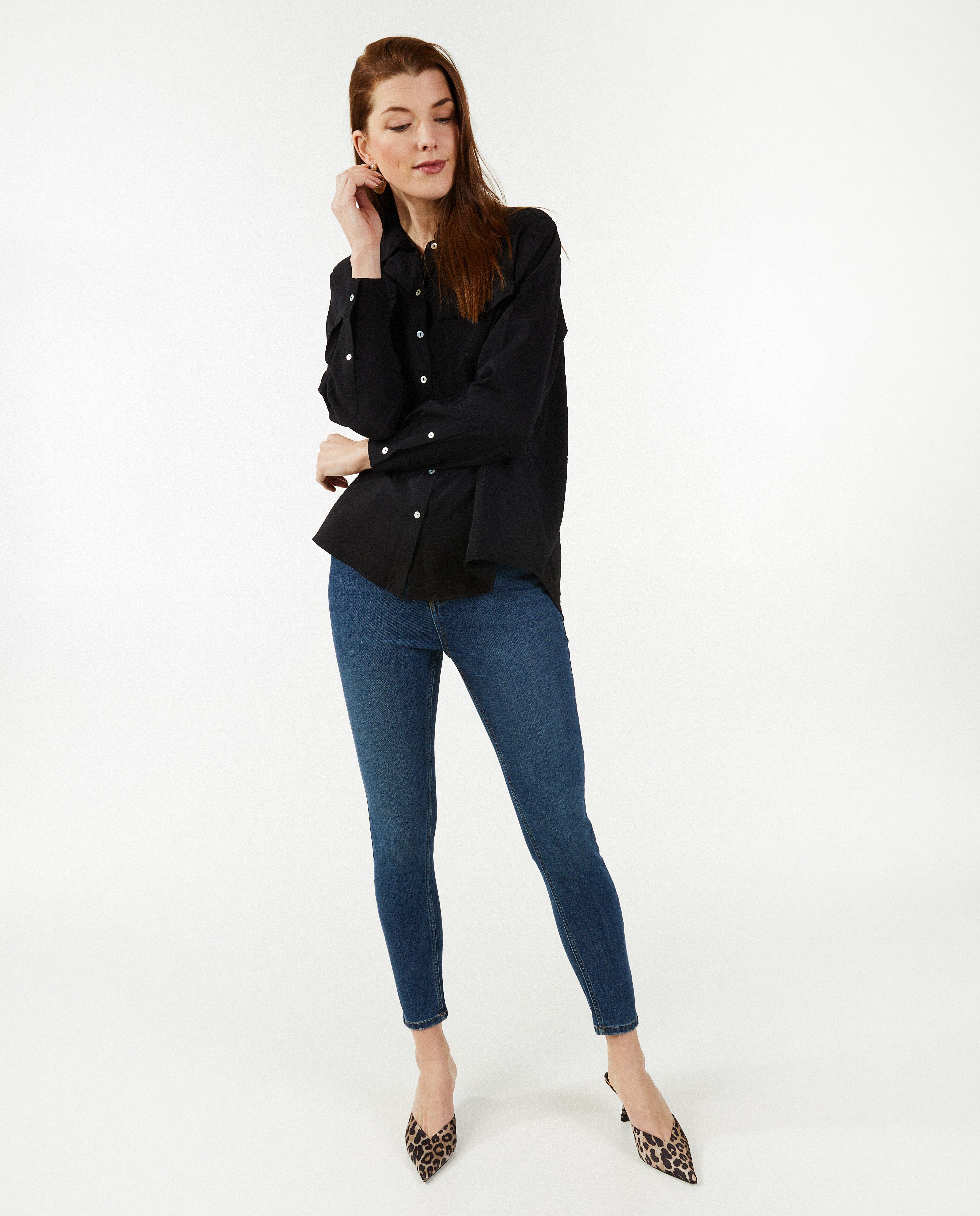 Jeans - Jeans bleu, coupe skinny