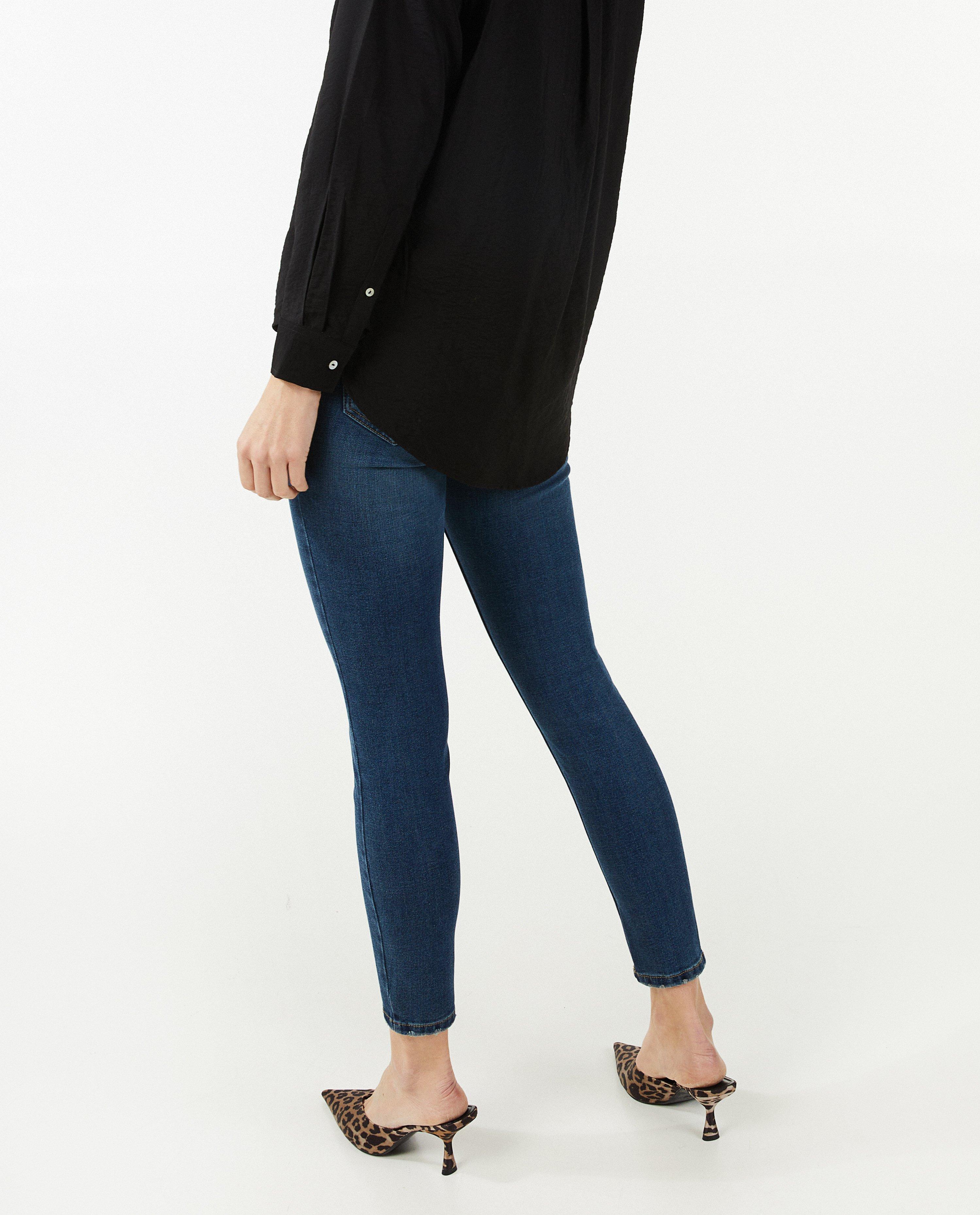 Jeans - Jeans bleu, coupe skinny