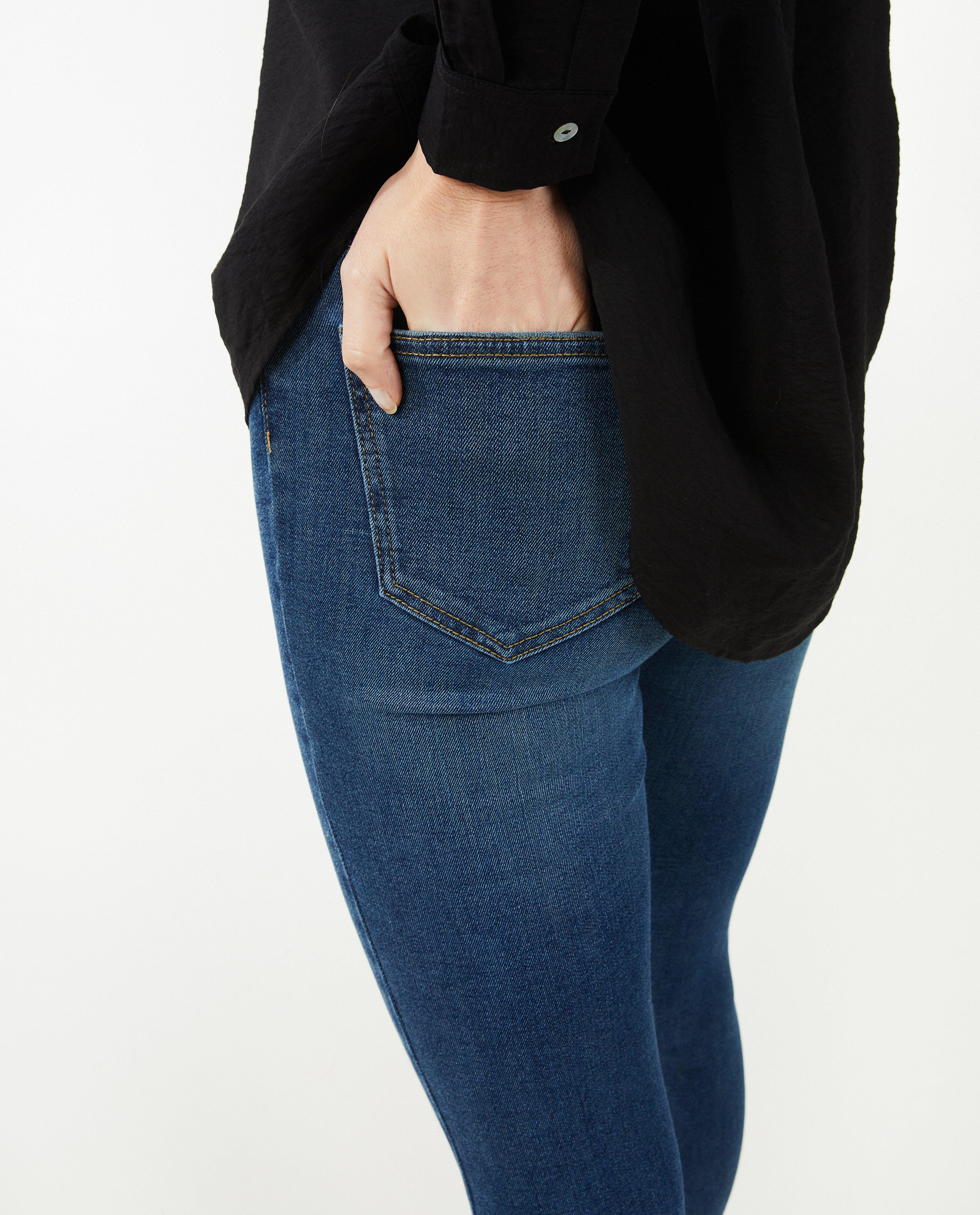 Jeans - Jeans bleu, coupe skinny