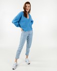 Jeans bleu, coupe mom - null - OVS