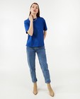 Jeans bleu, coupe mom - null - OVS