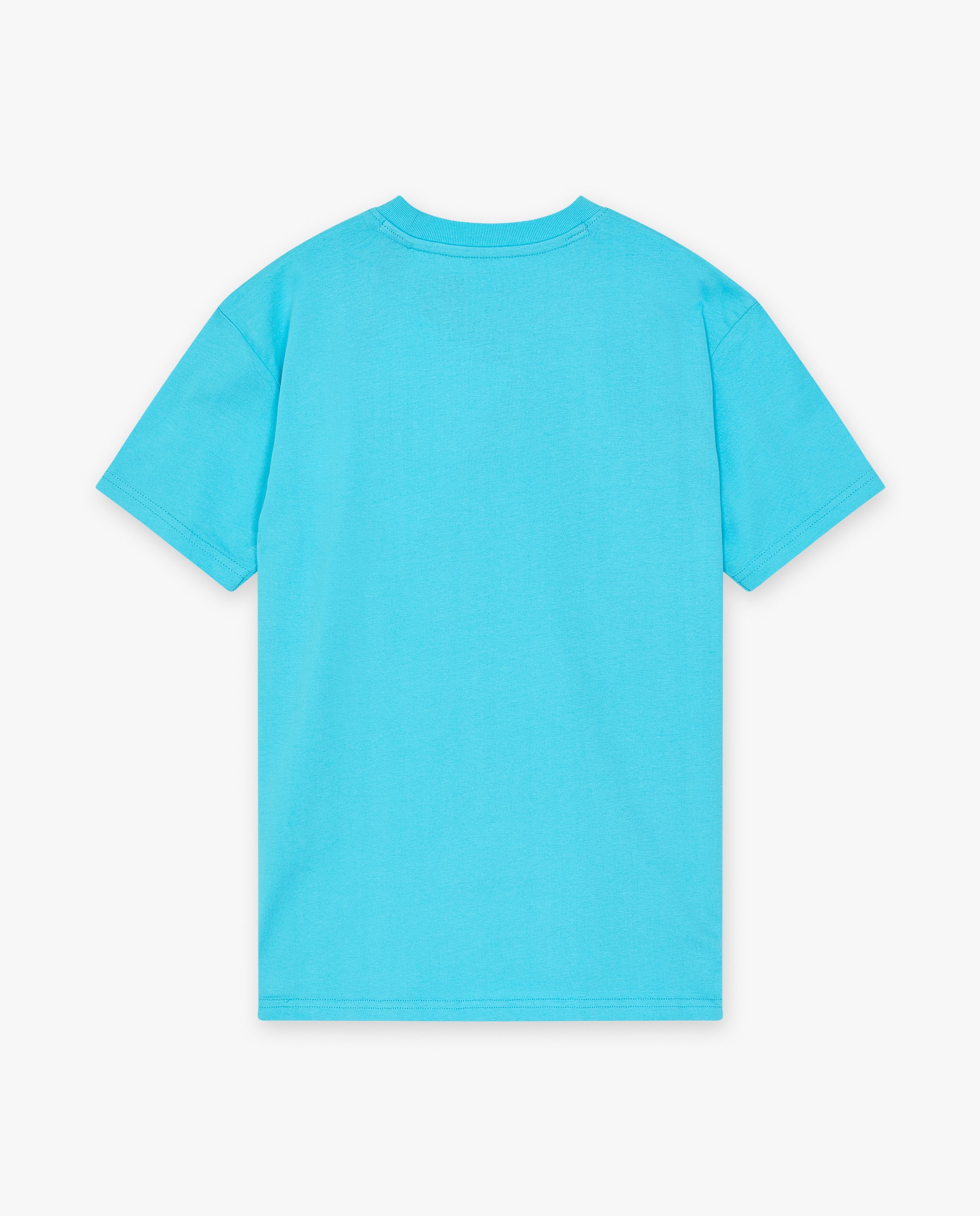 T-shirts - Blauw T-shirt met opschrift